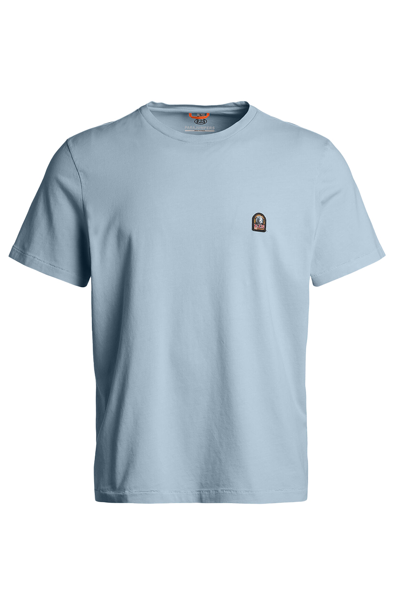 Heren t-shirt kortemouw blauw