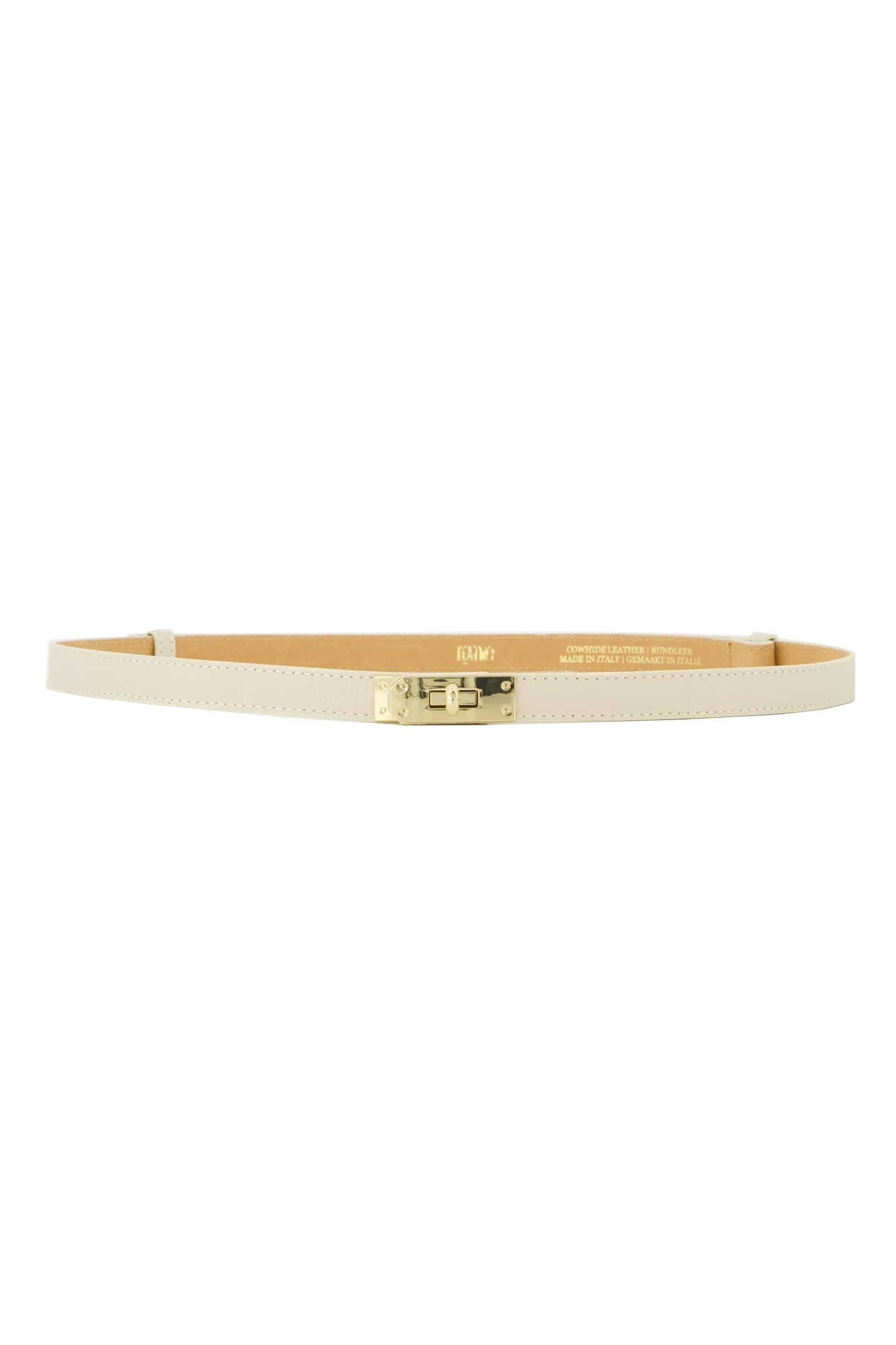 Dames riem ecru