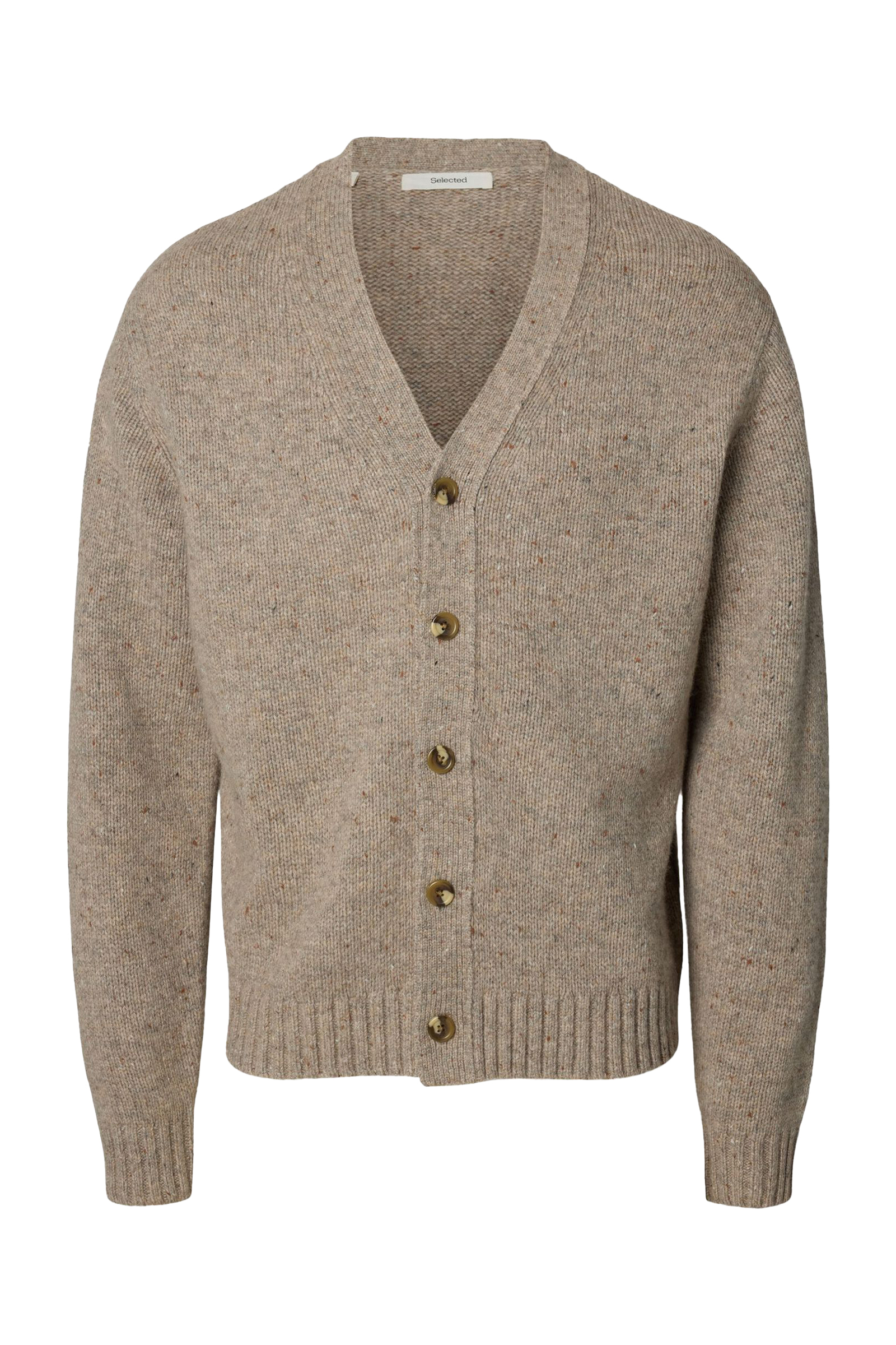 Heren vest bruin