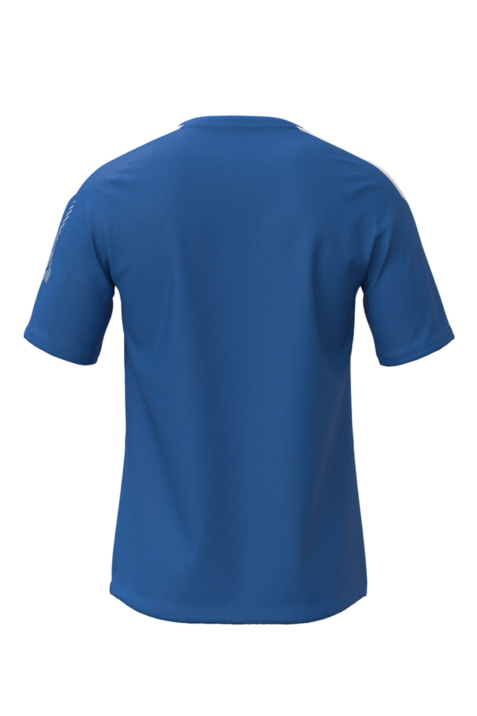 Fitness heren t-shirt km blauw