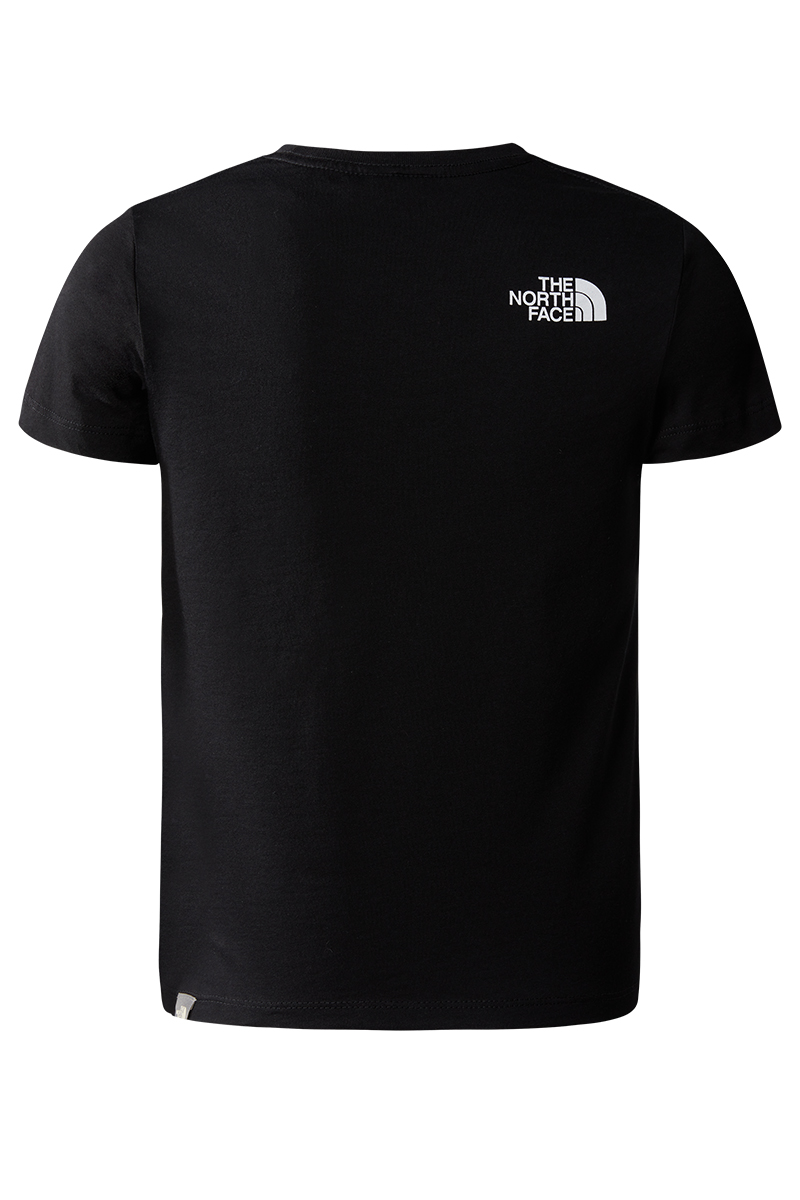 Casual jongens t-shirt km zwart