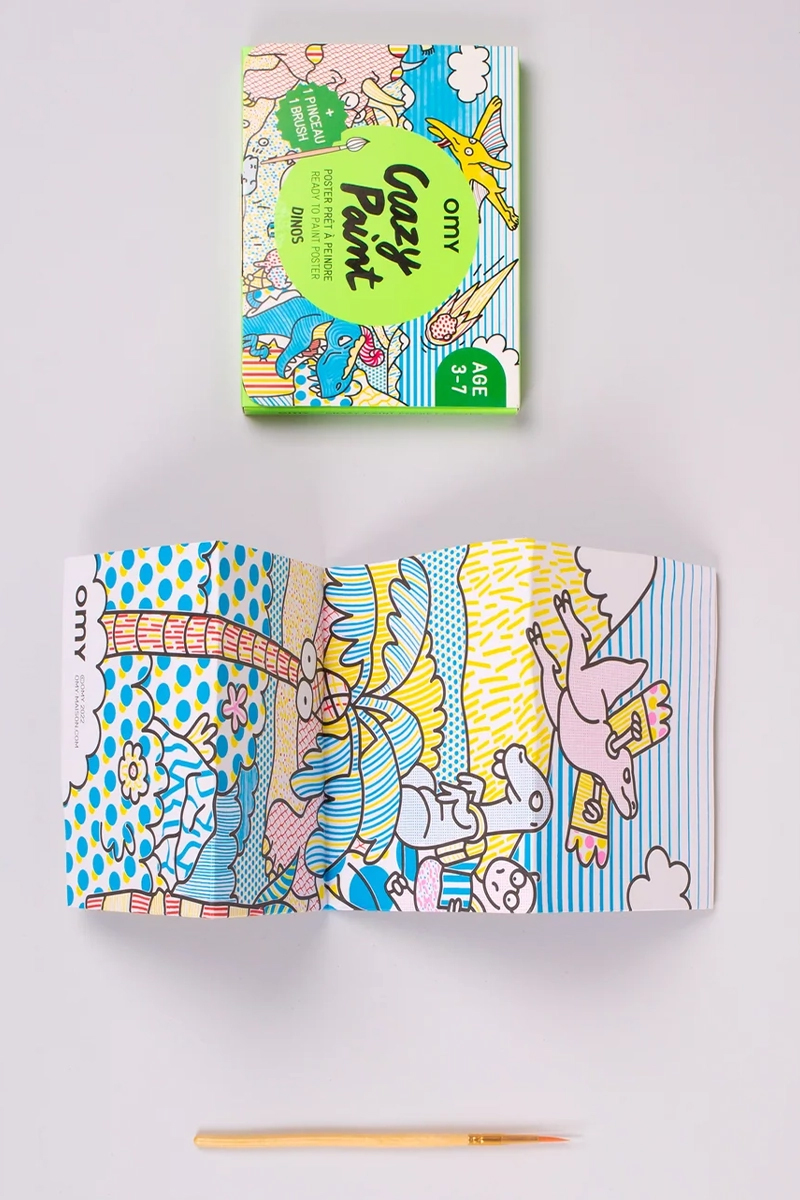 OMY Crazy paint Groen-1 2