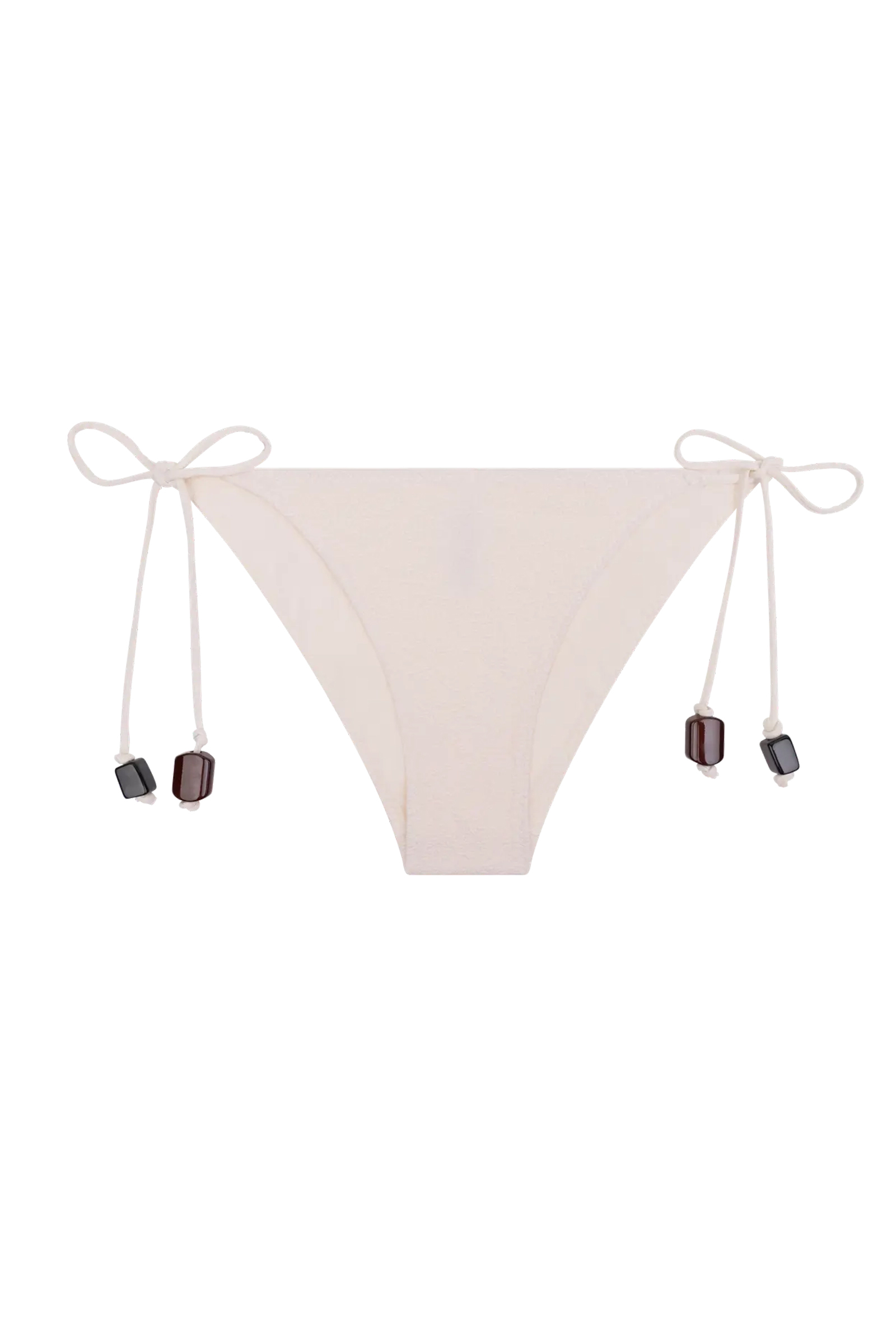 Bad/beach dames bikini slip ecru