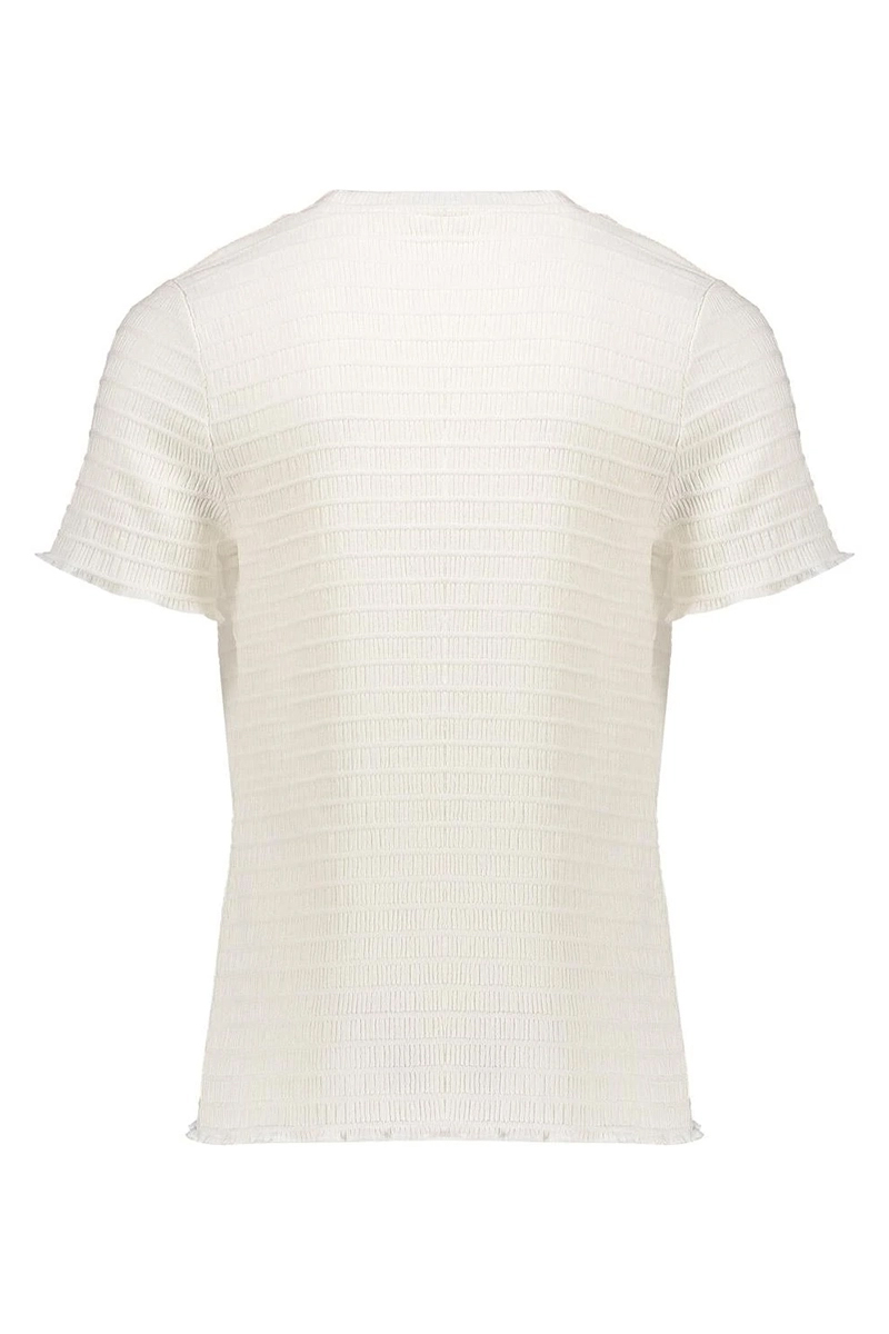 Meisjes t-shirt korte mouw grijs