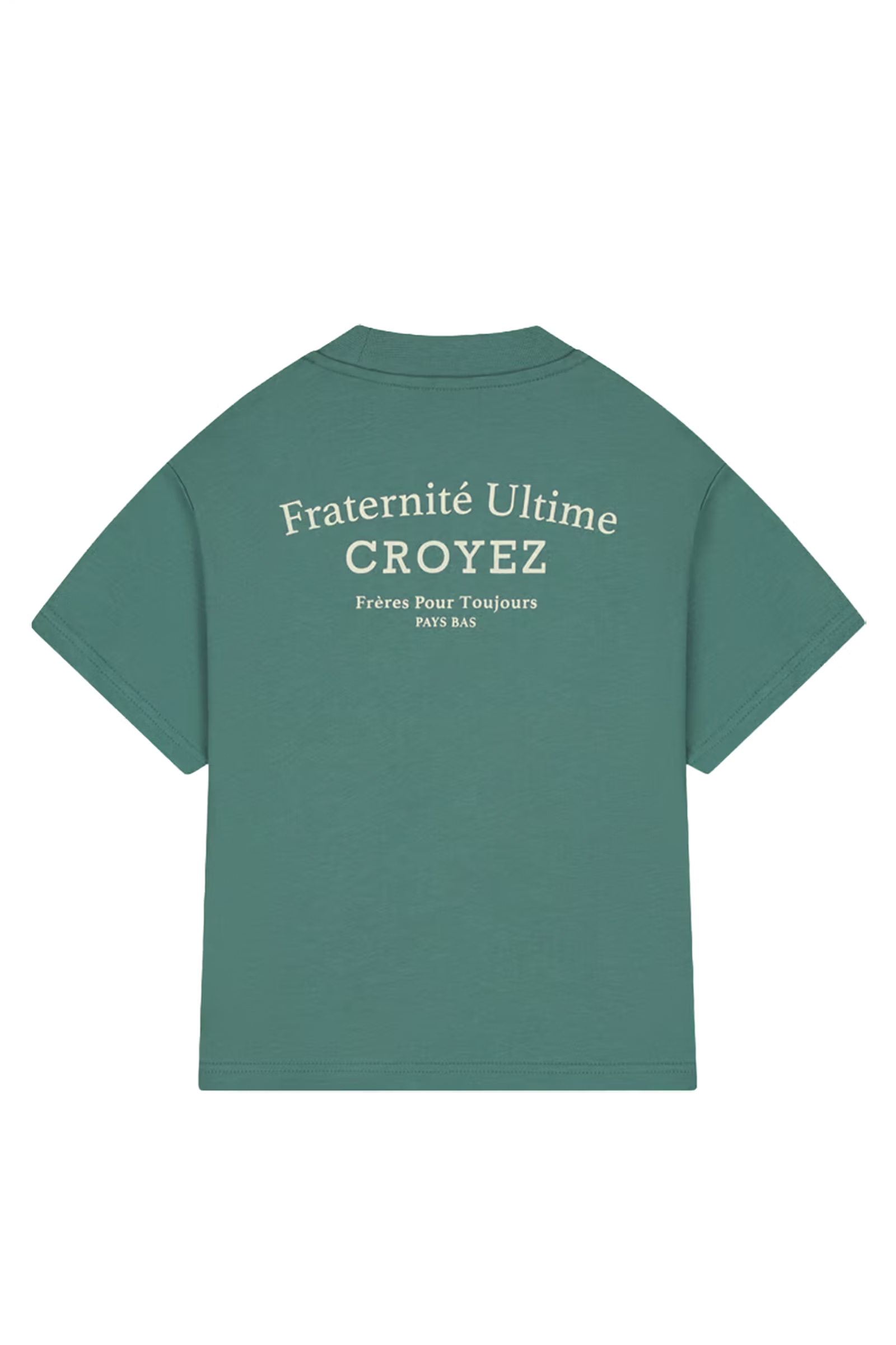 Jongens t-shirt korte mouw groen