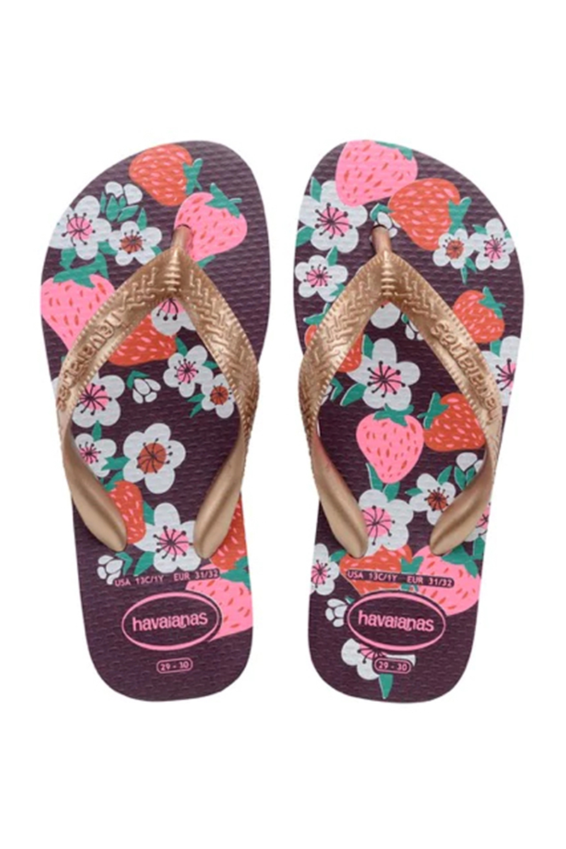 Havaianas HAVAIANAS KIDS FLORES Paars-1 1