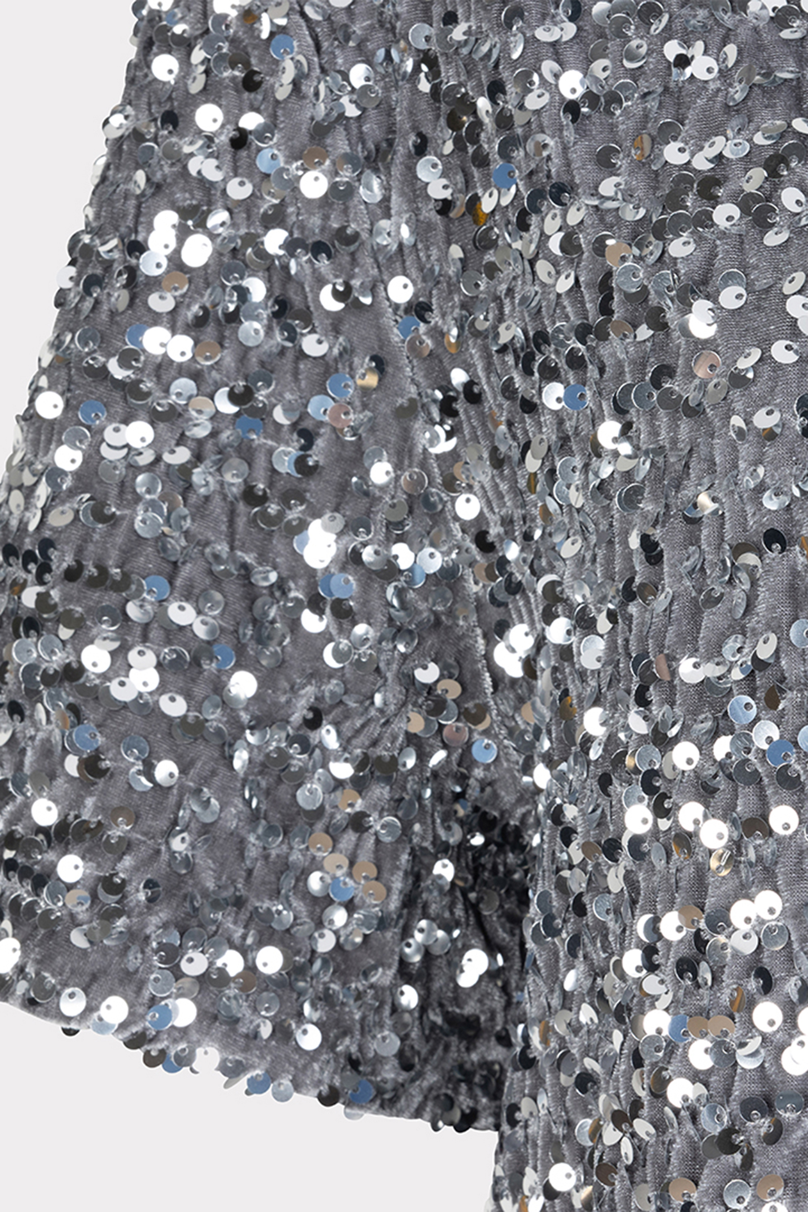 Dames t-shirt korte mouw zilver