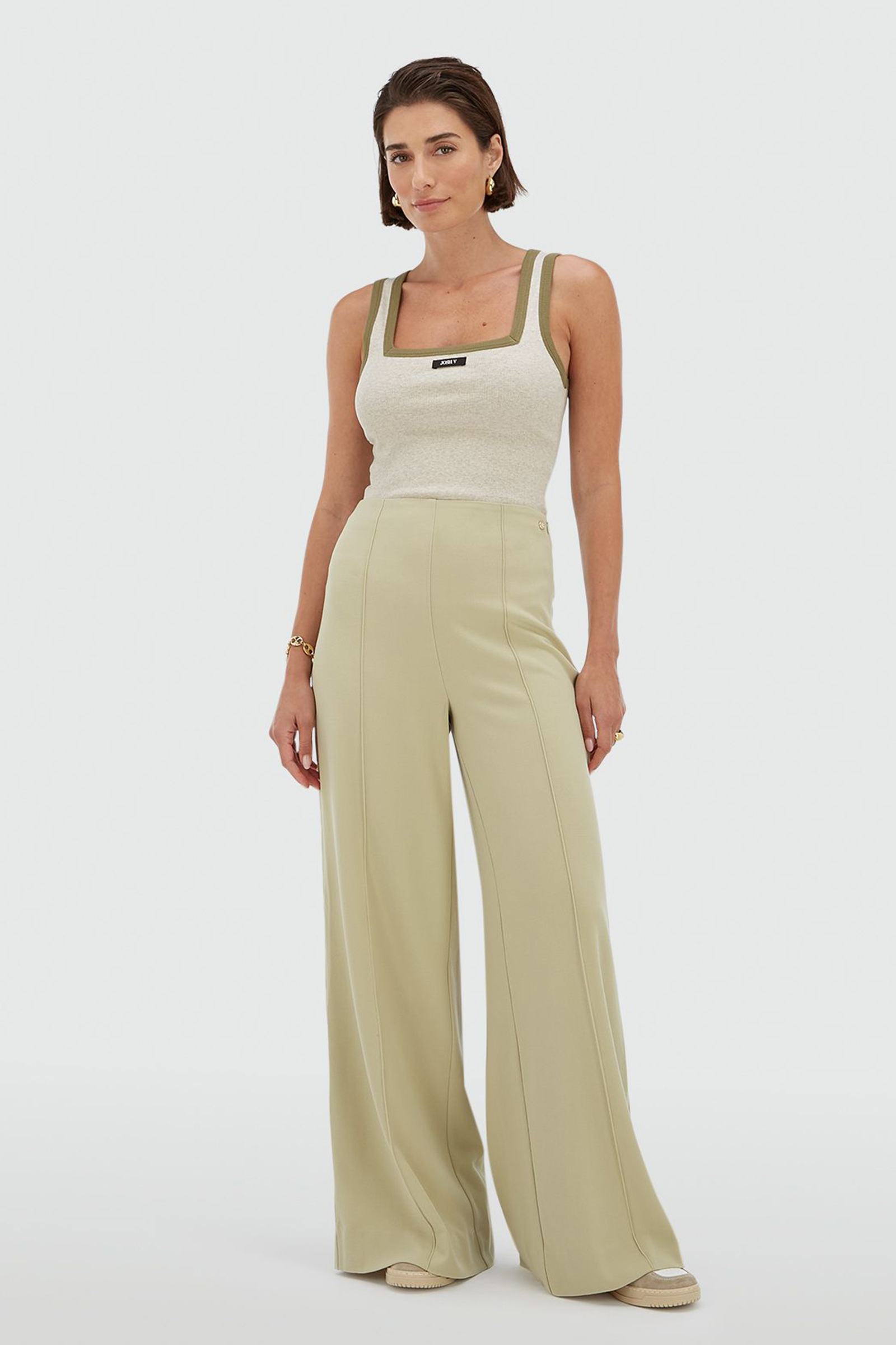 Dames broek groen