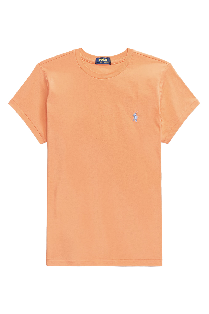 Dames t-shirt korte mouw oranje