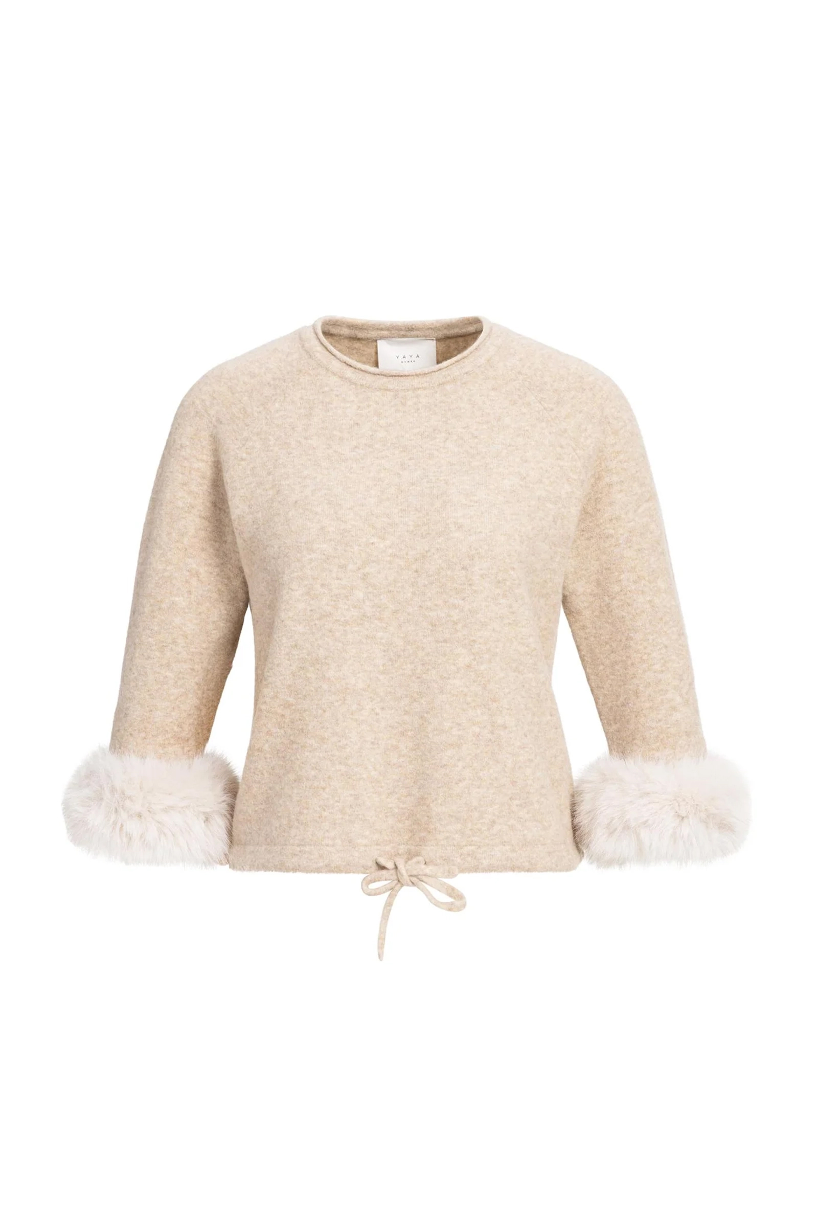 Dames sweater bruin