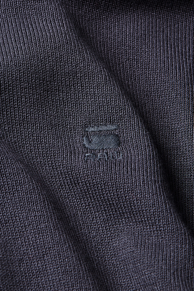 G-Star Knitted polo Grijs-1 4