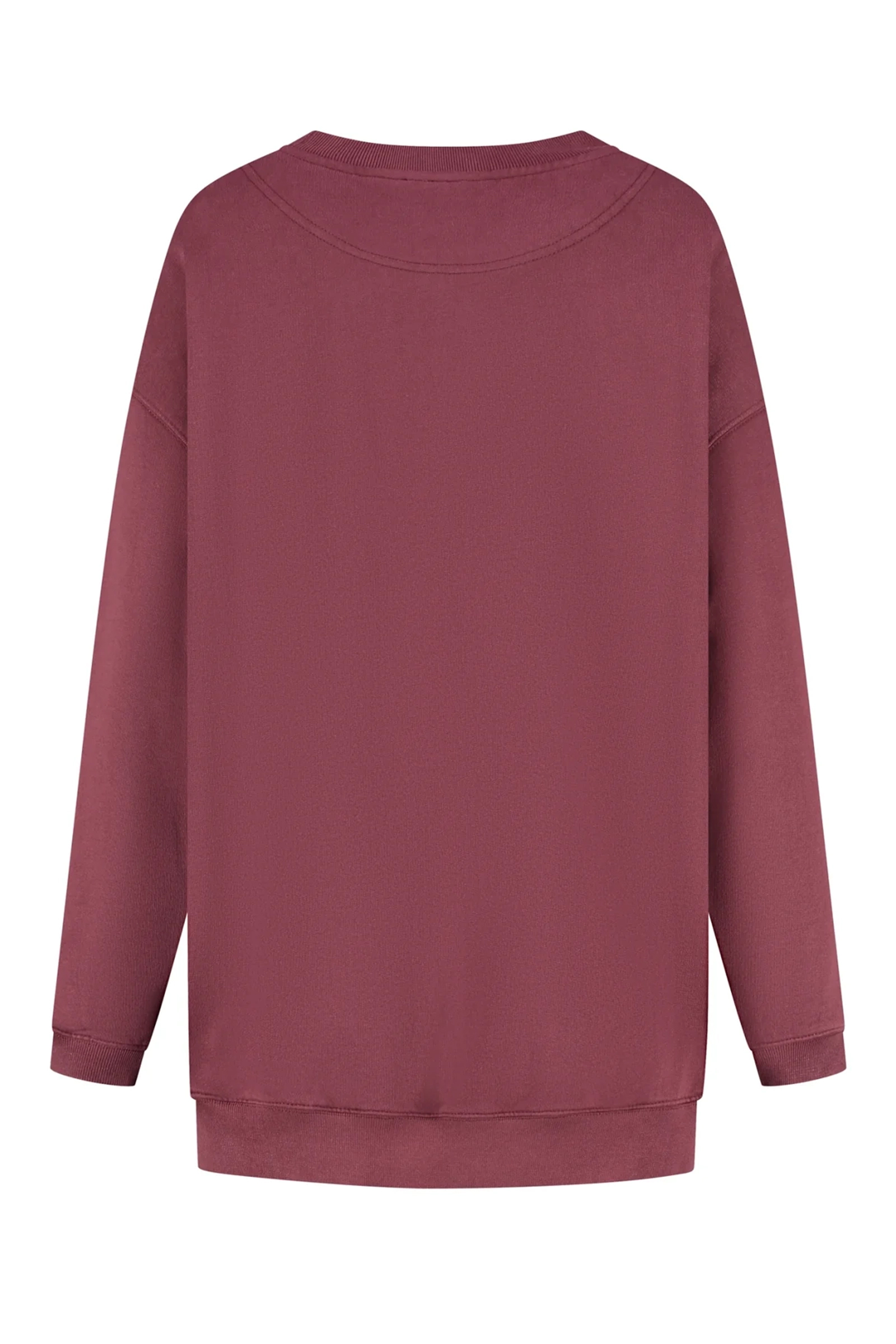 Fitness dames sweater rood