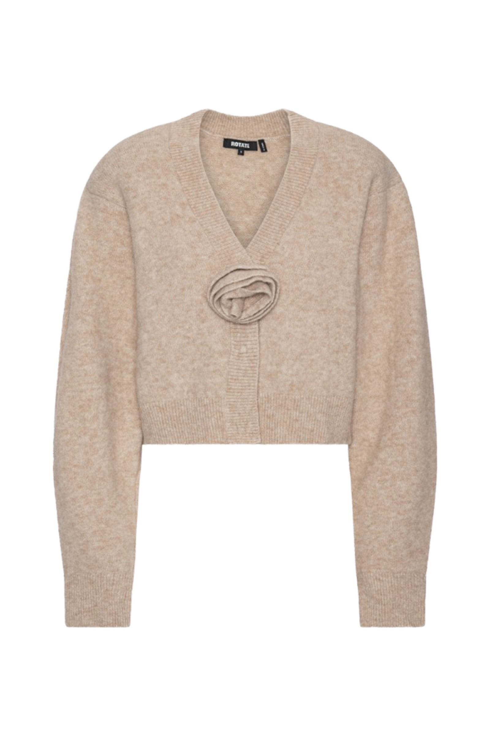 Dames vest bruin
