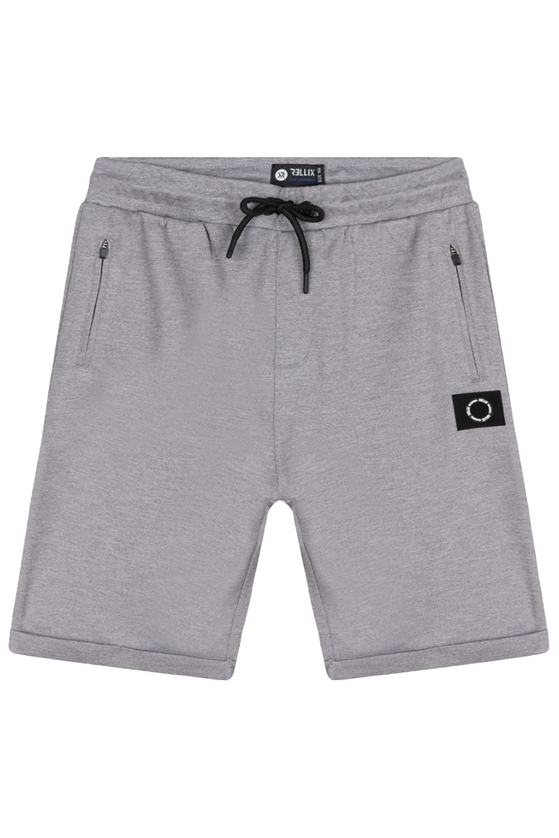 Rellix pique jog short Grijs-1 1