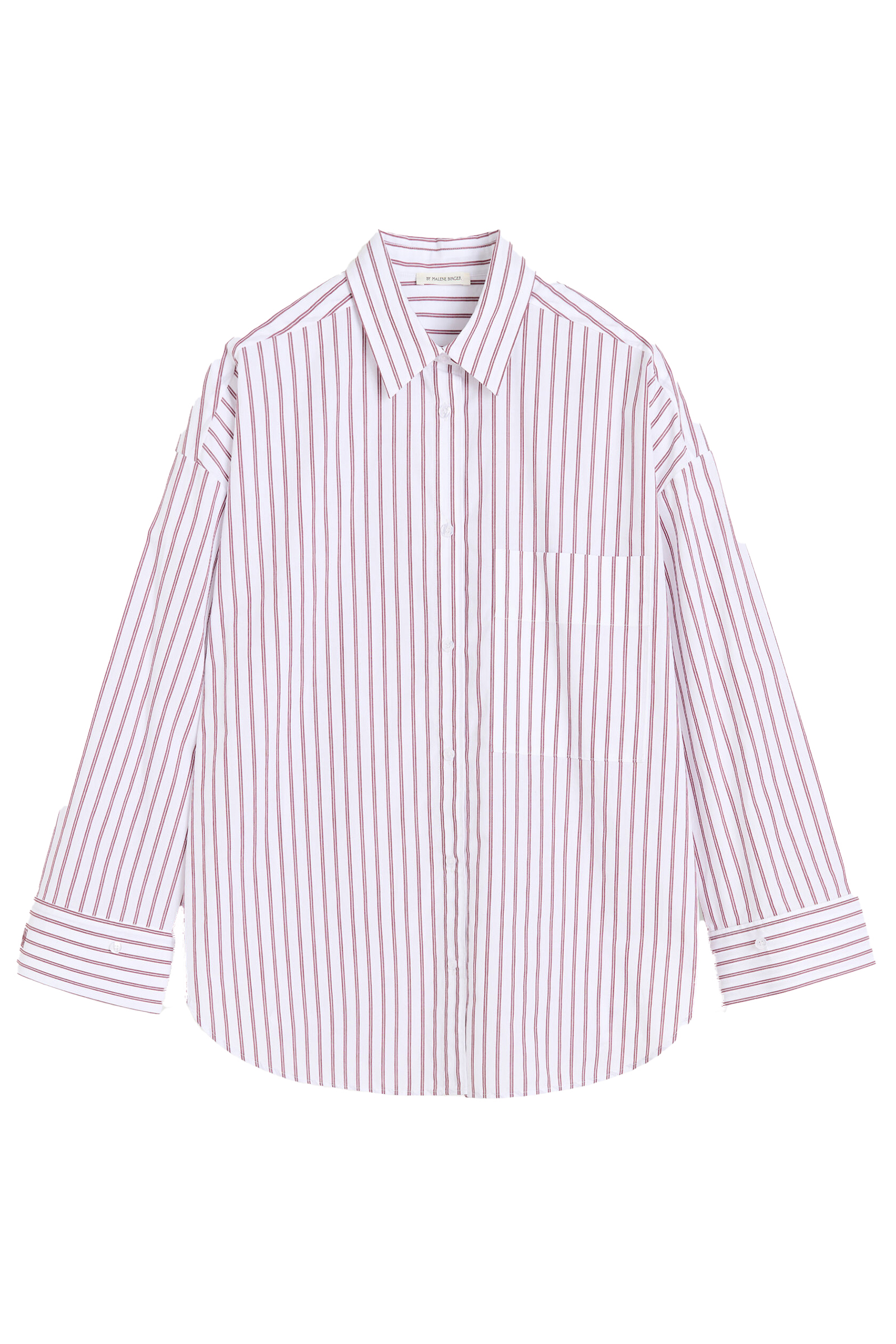 Dames blouse lange mouw wit