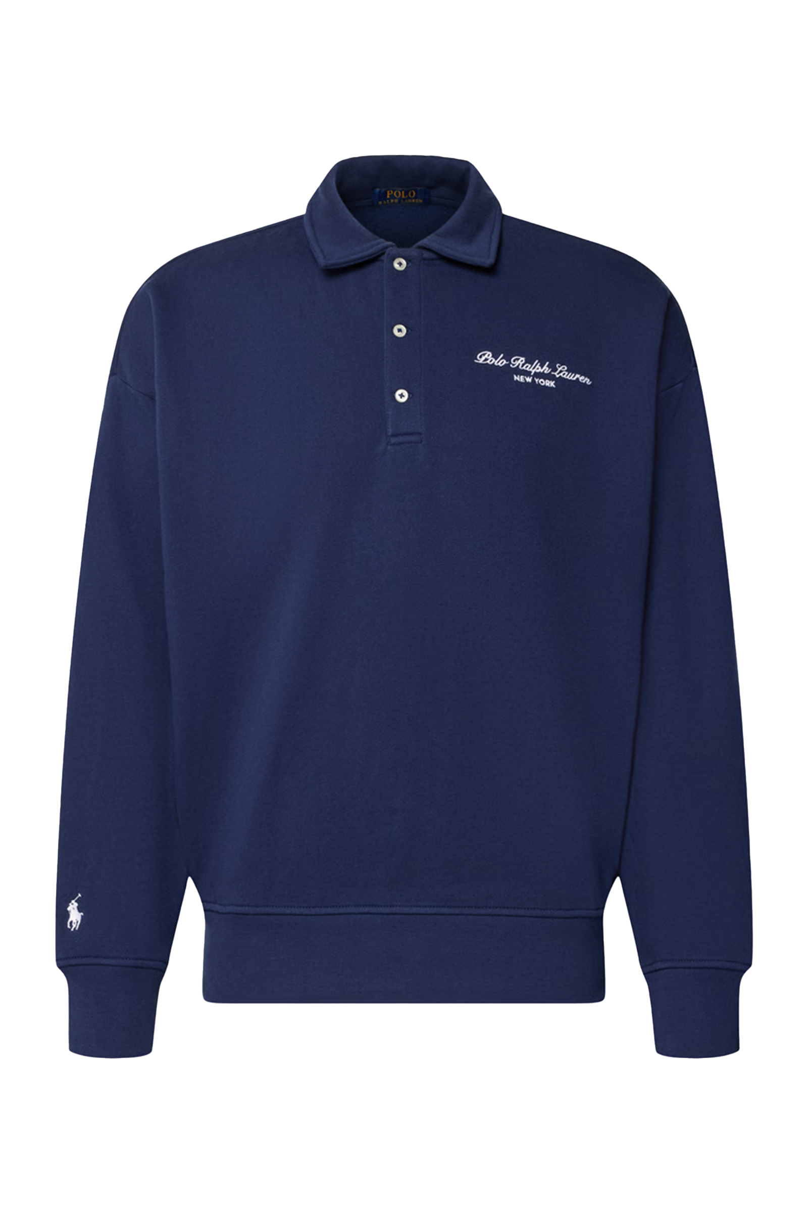 Heren sweater blauw
