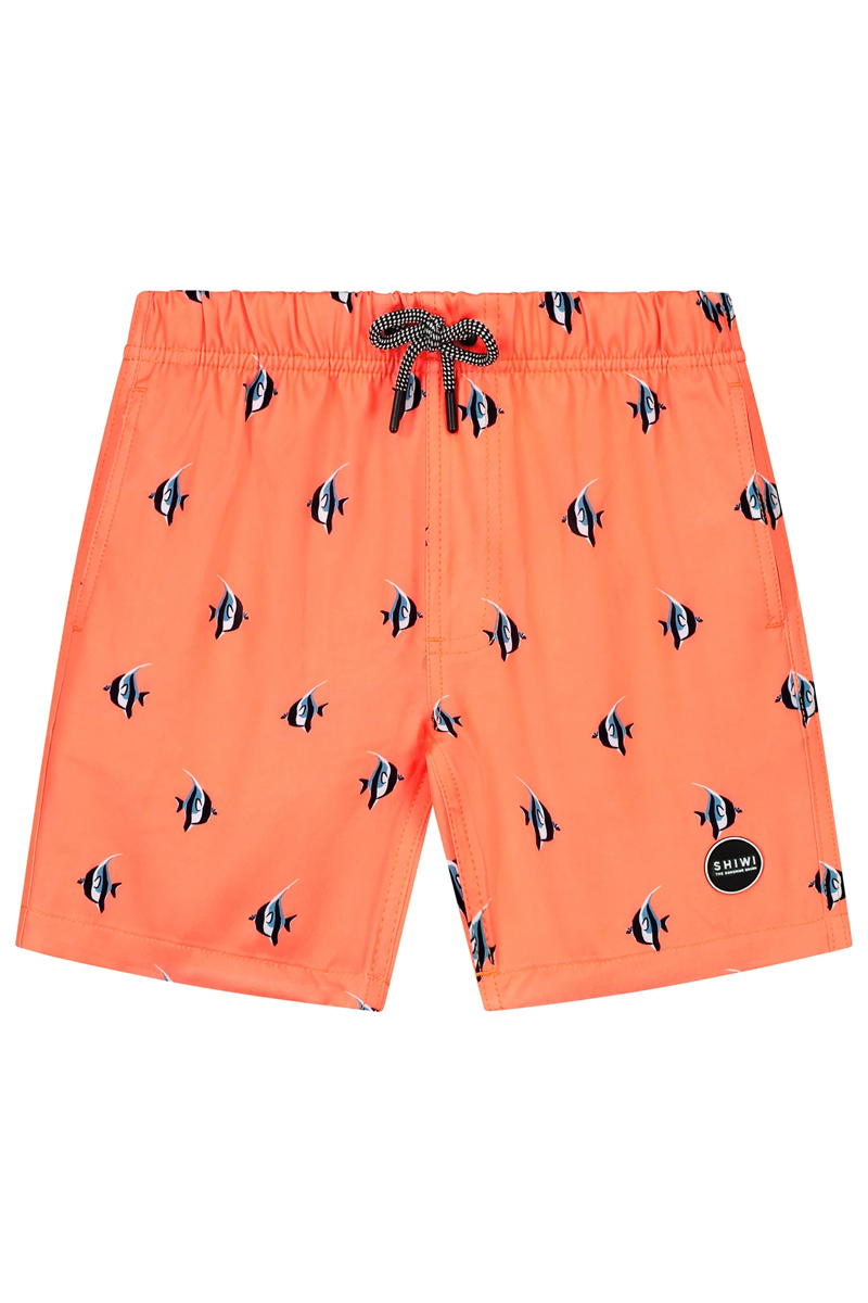 Bad/beach heren zwemshort oranje