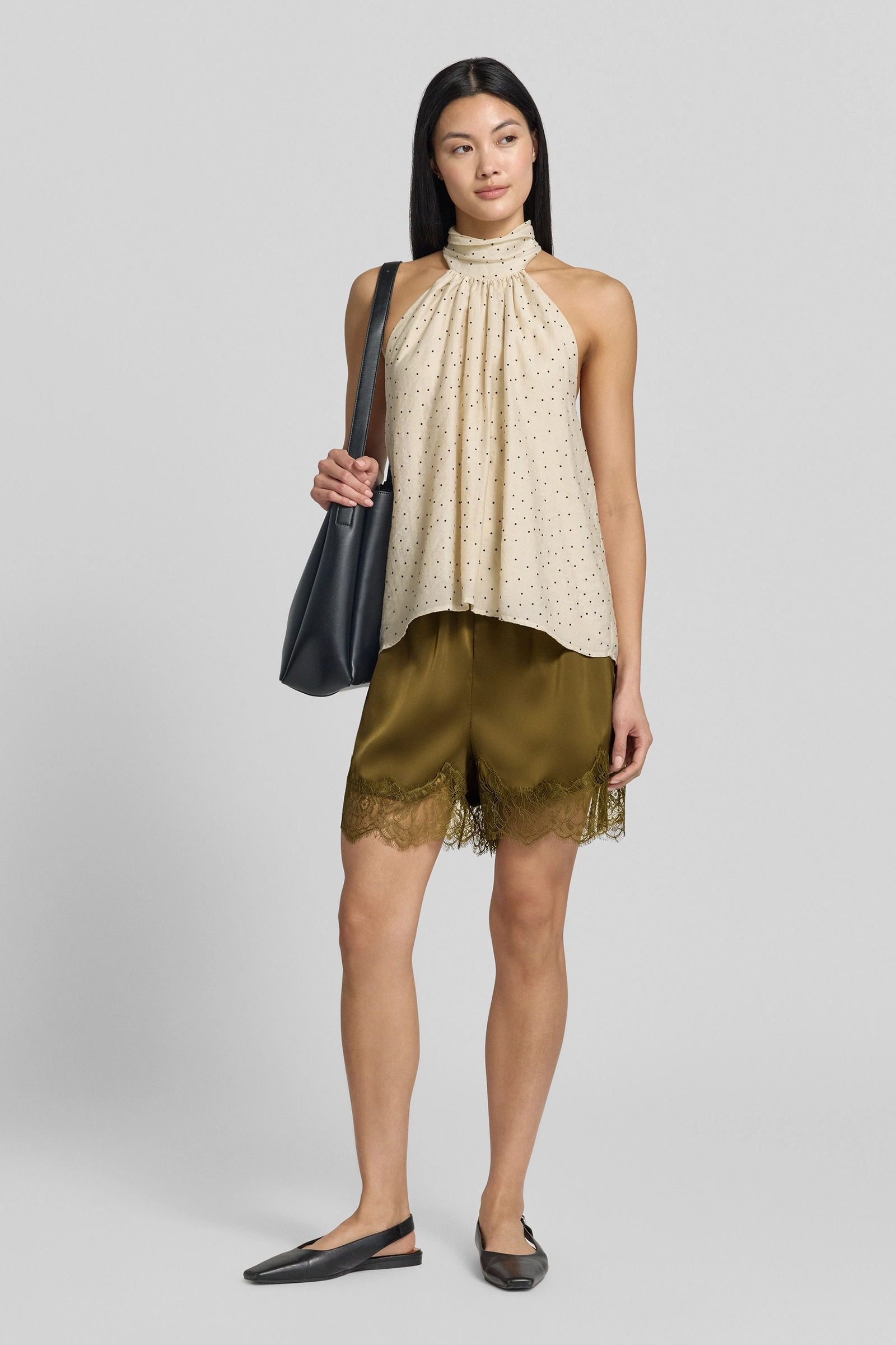 Dames short groen