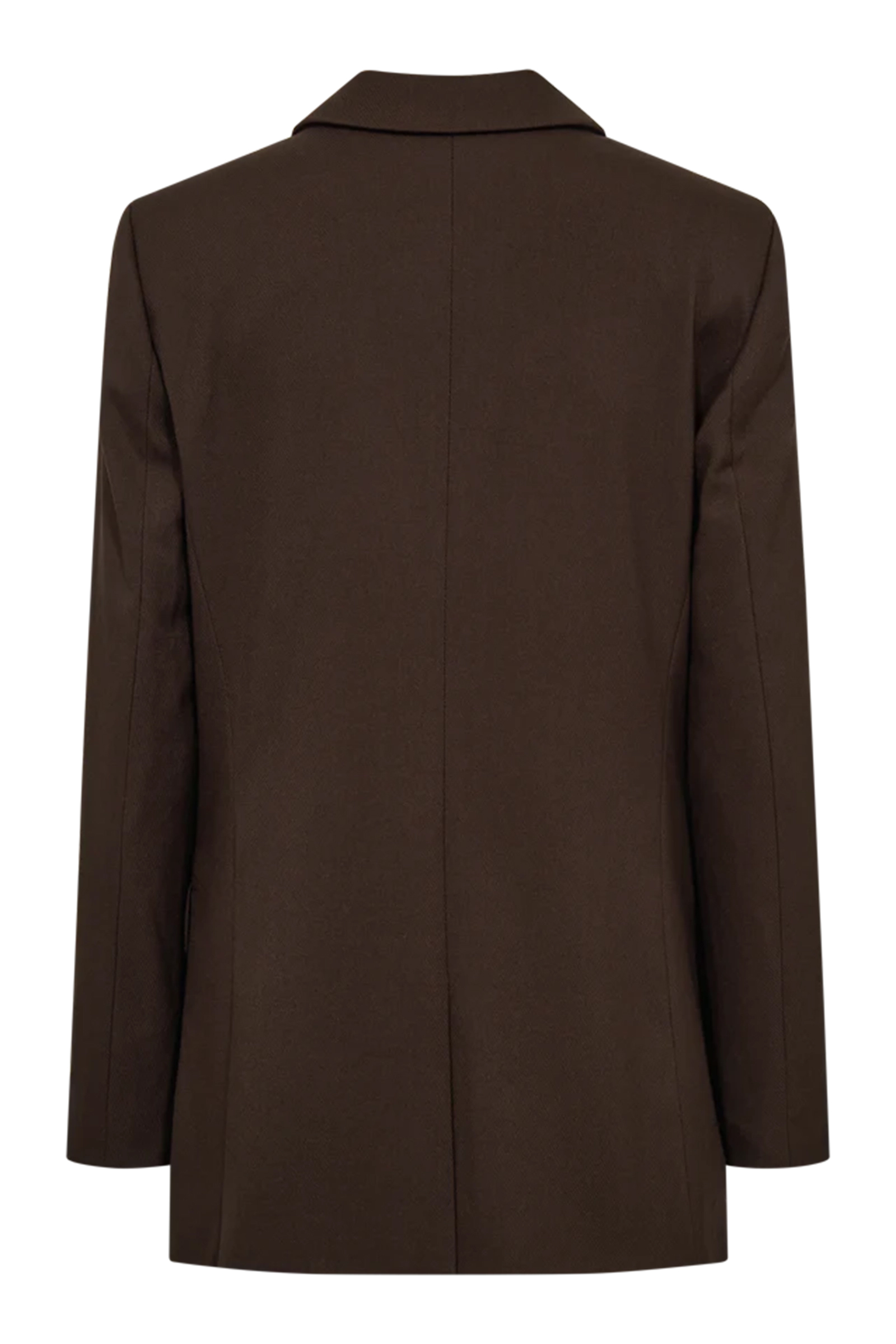 Dames blazer bruin