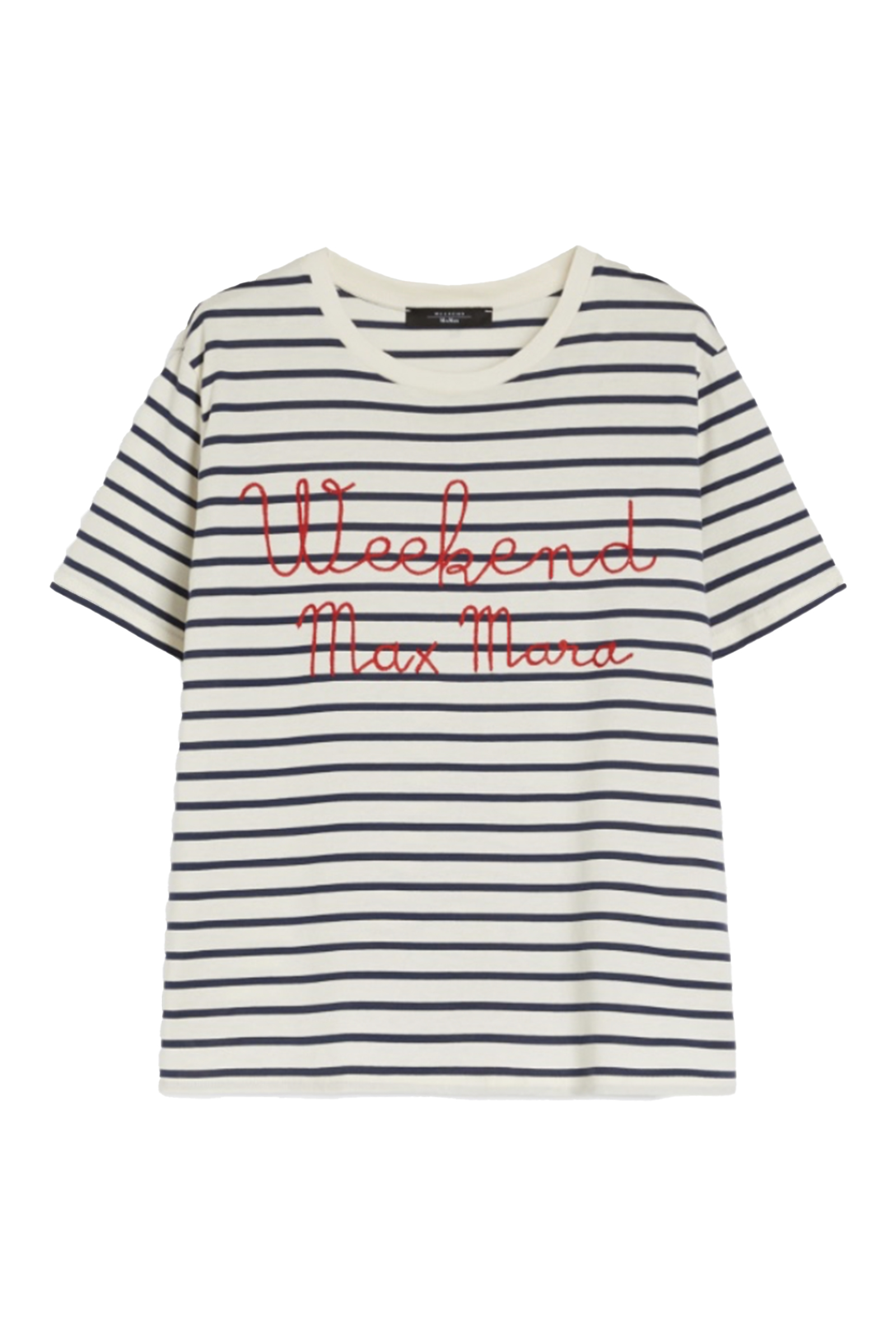 Dames t-shirt korte mouw blauw