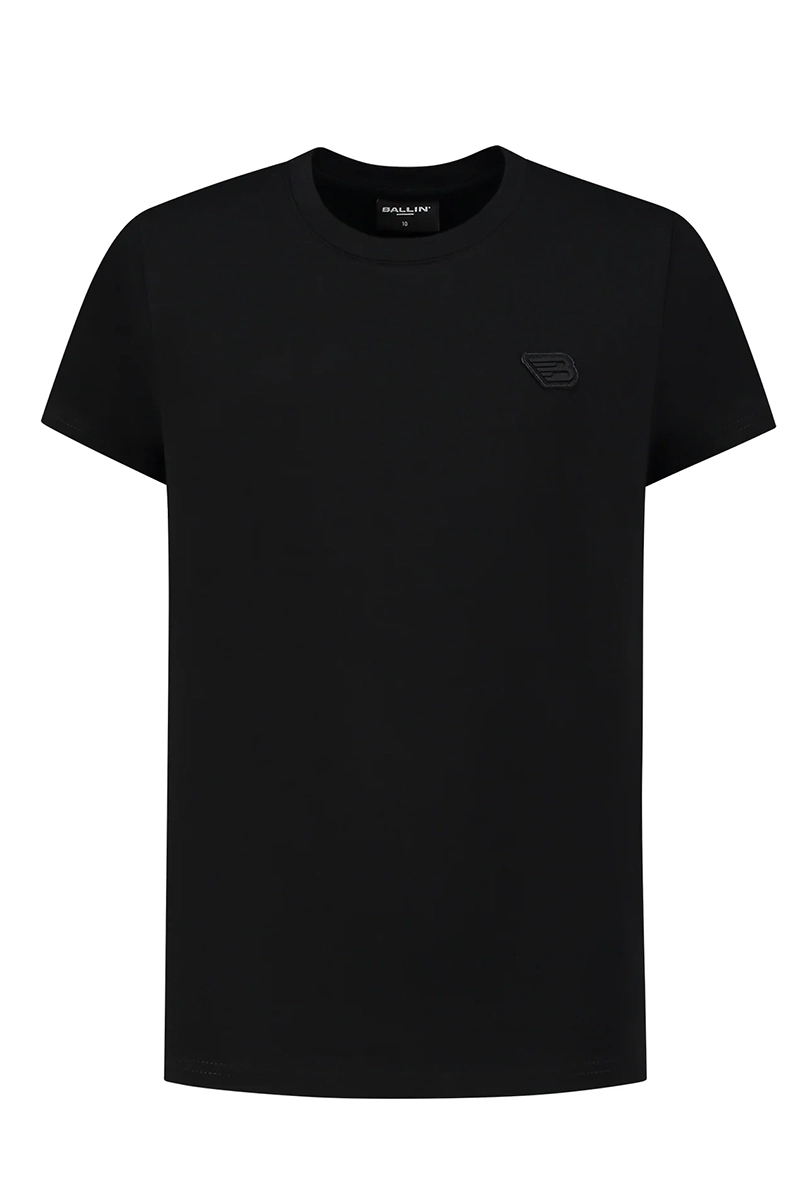 Ballin Tshirt with frontlogo Zwart-1 1