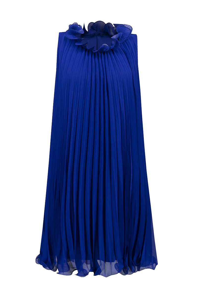 Joseph Ribkoff Dames jurk Blauw-1 1