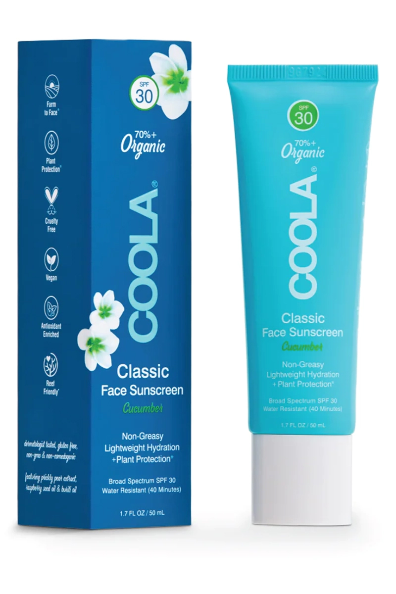 Coola Classic Face SPF 30 Cucumber 50ml ZONNEBRAND Diversen-4 1