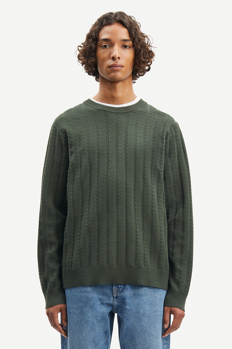 Heren trui groen