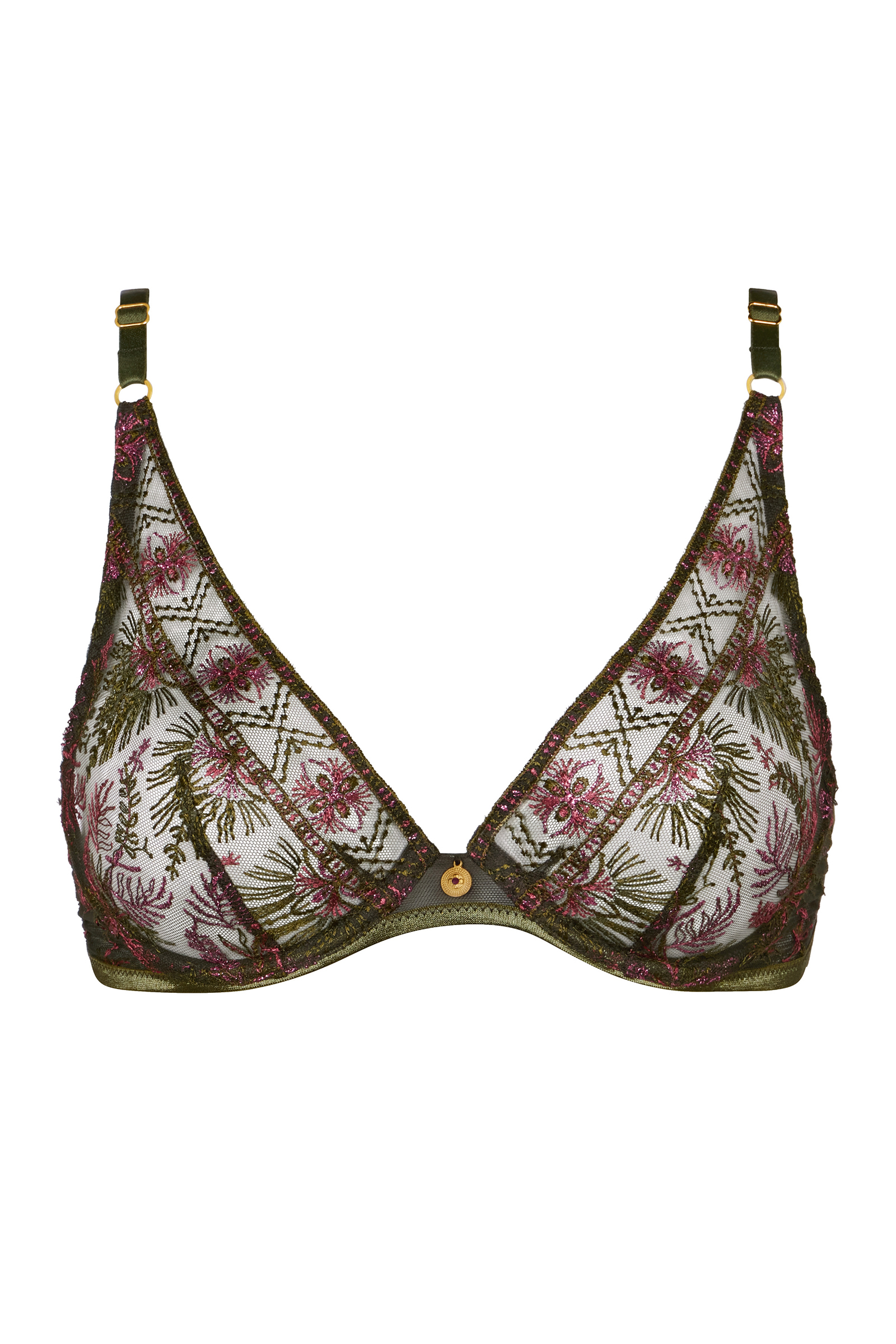 Lingerie dames bh groen