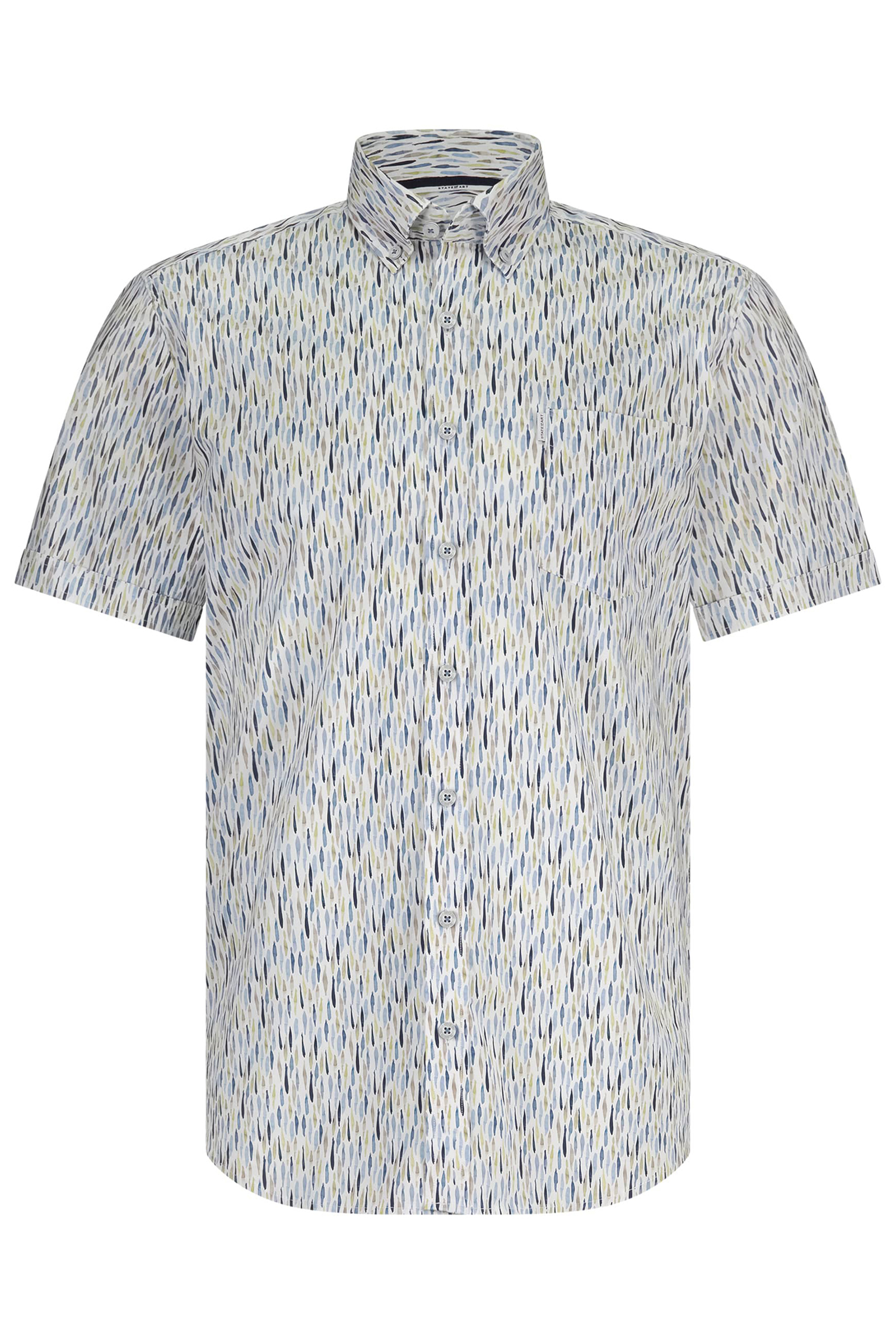 State of Art Shirt SS Print Popli Diversen-4 1