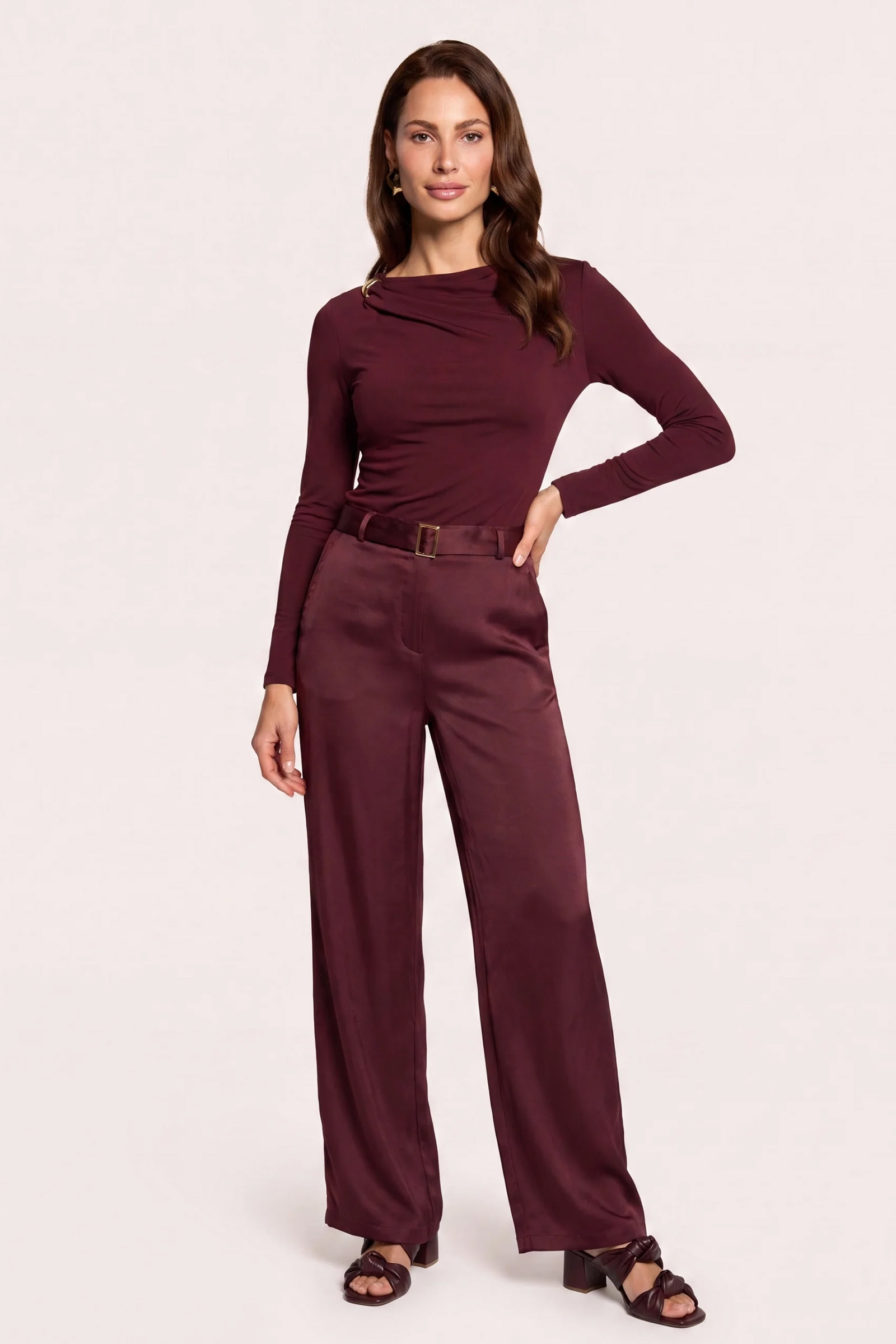 Dames broek rood