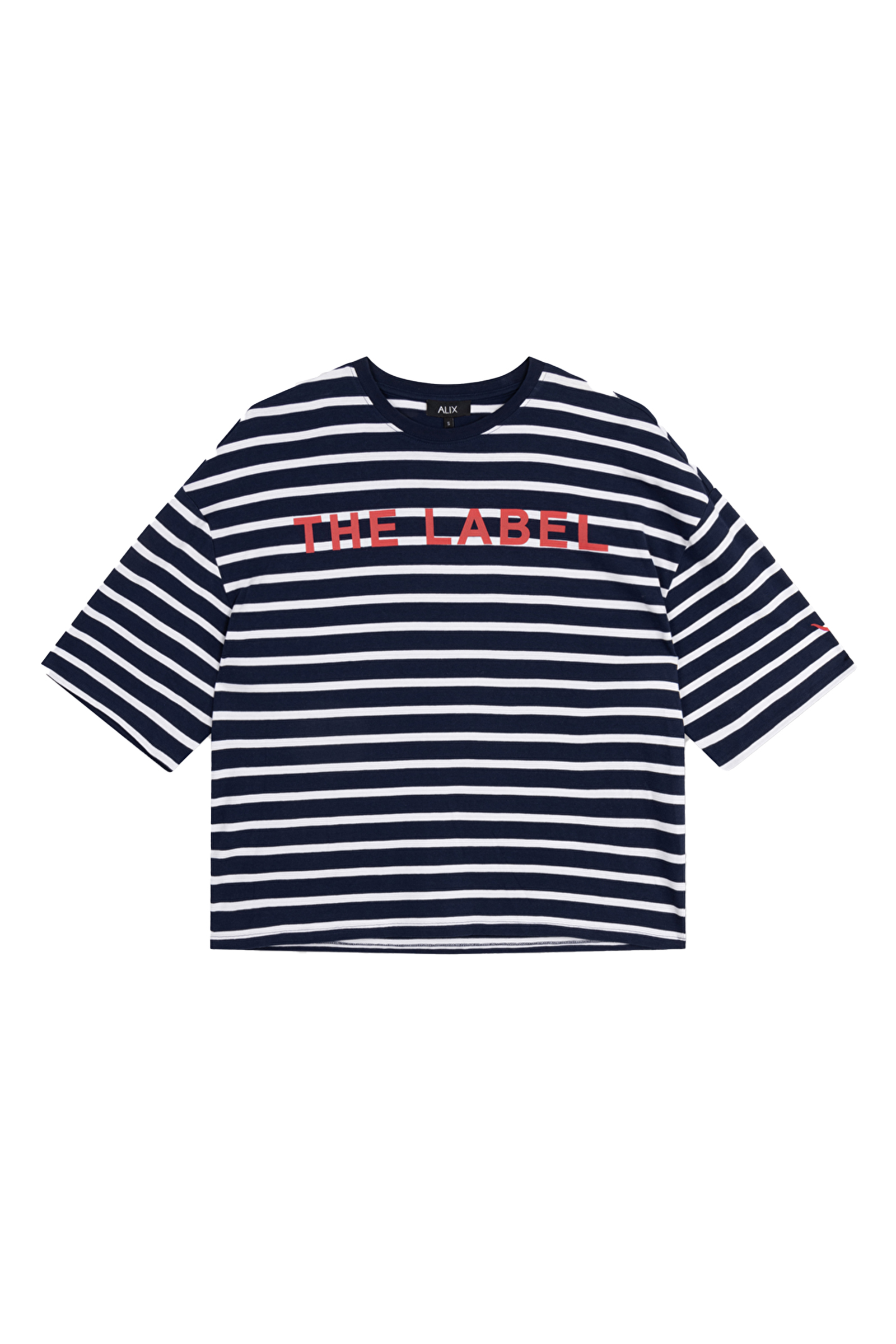 Dames t-shirt korte mouw blauw