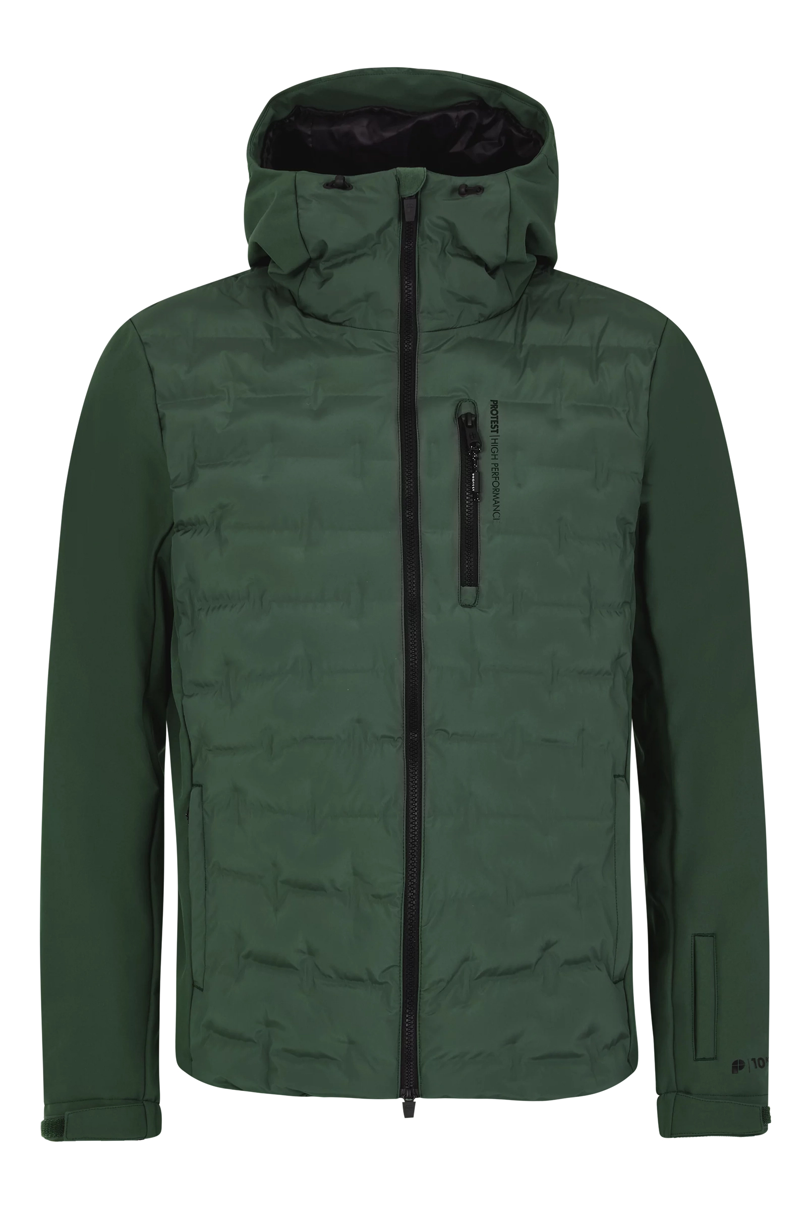 Wintersport heren jack groen