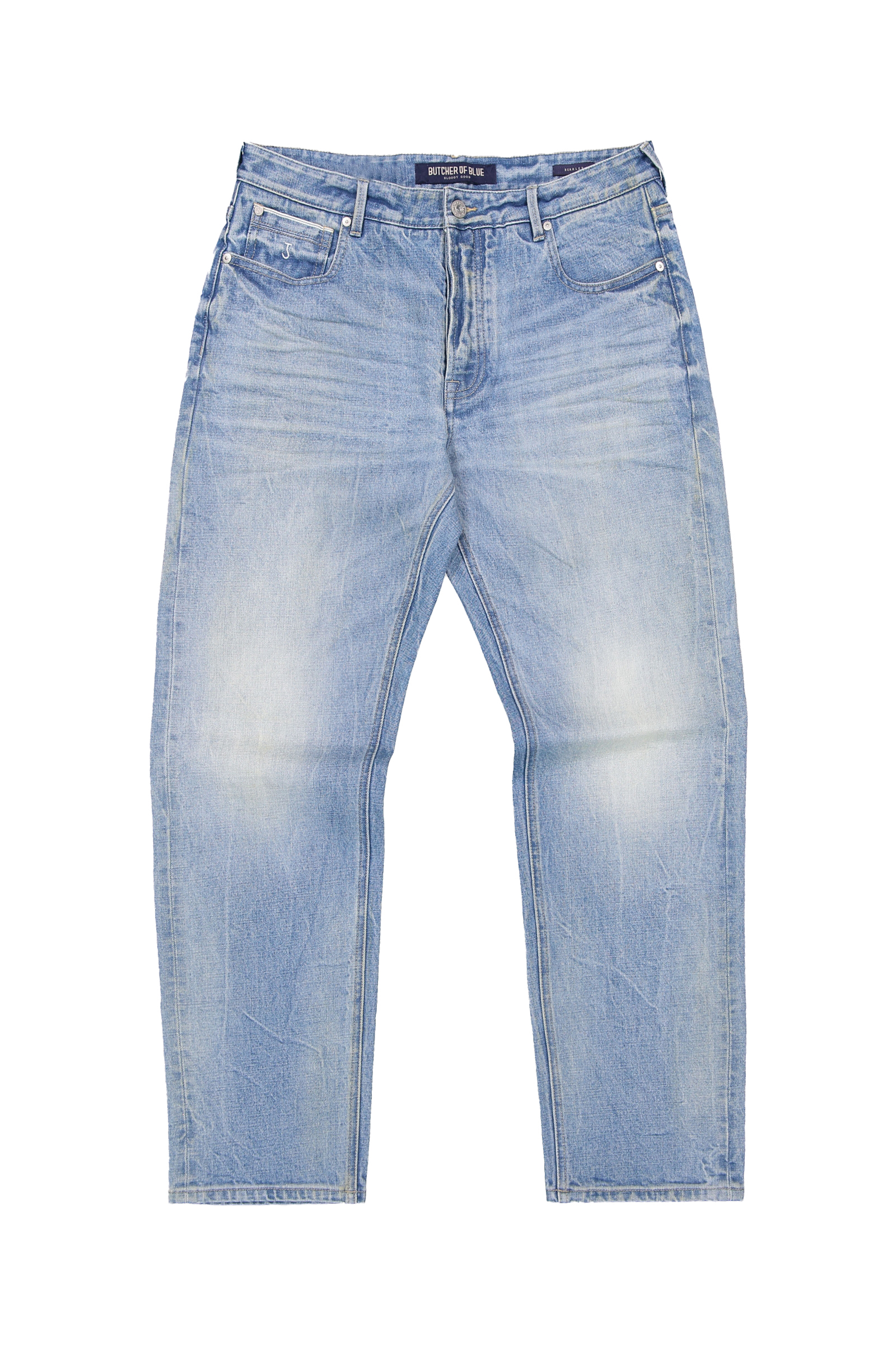 Heren pantalon blauw