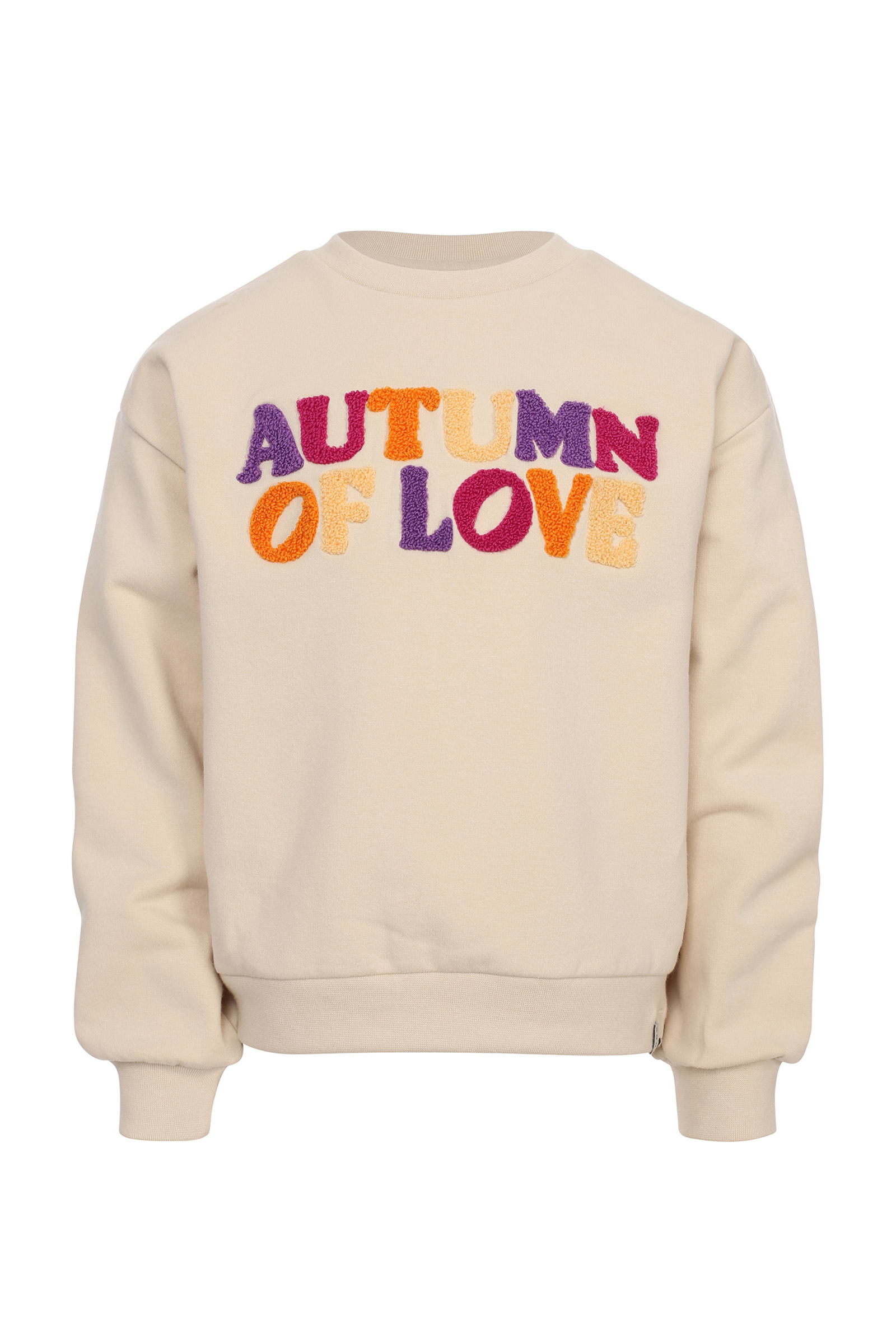 Meisjes sweater ecru