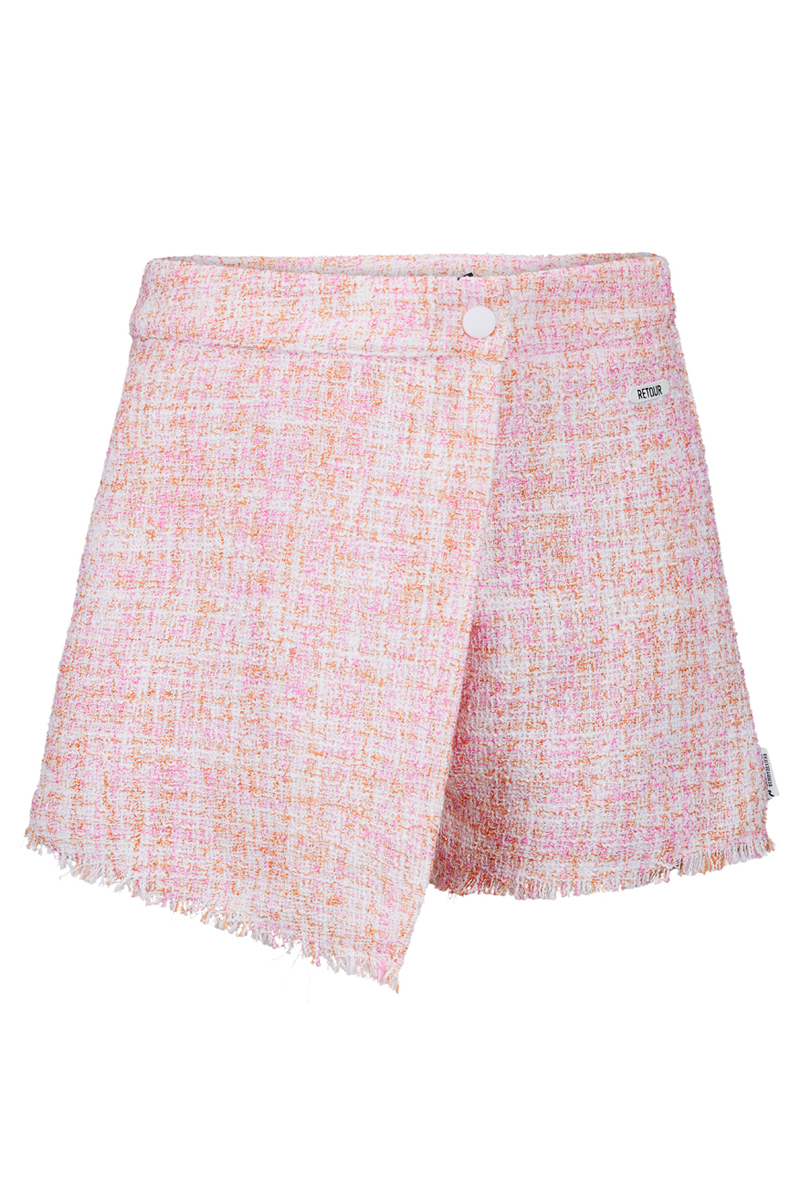 Meisjes short oranje