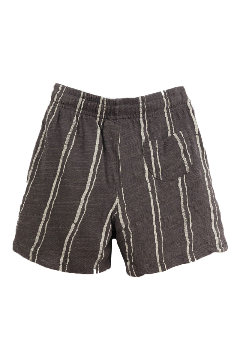 Play Up printed flame jersey shorts Grijs-1 2