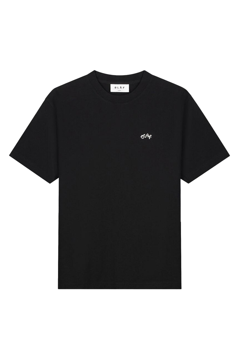 Heren t-shirt kortemouw zwart
