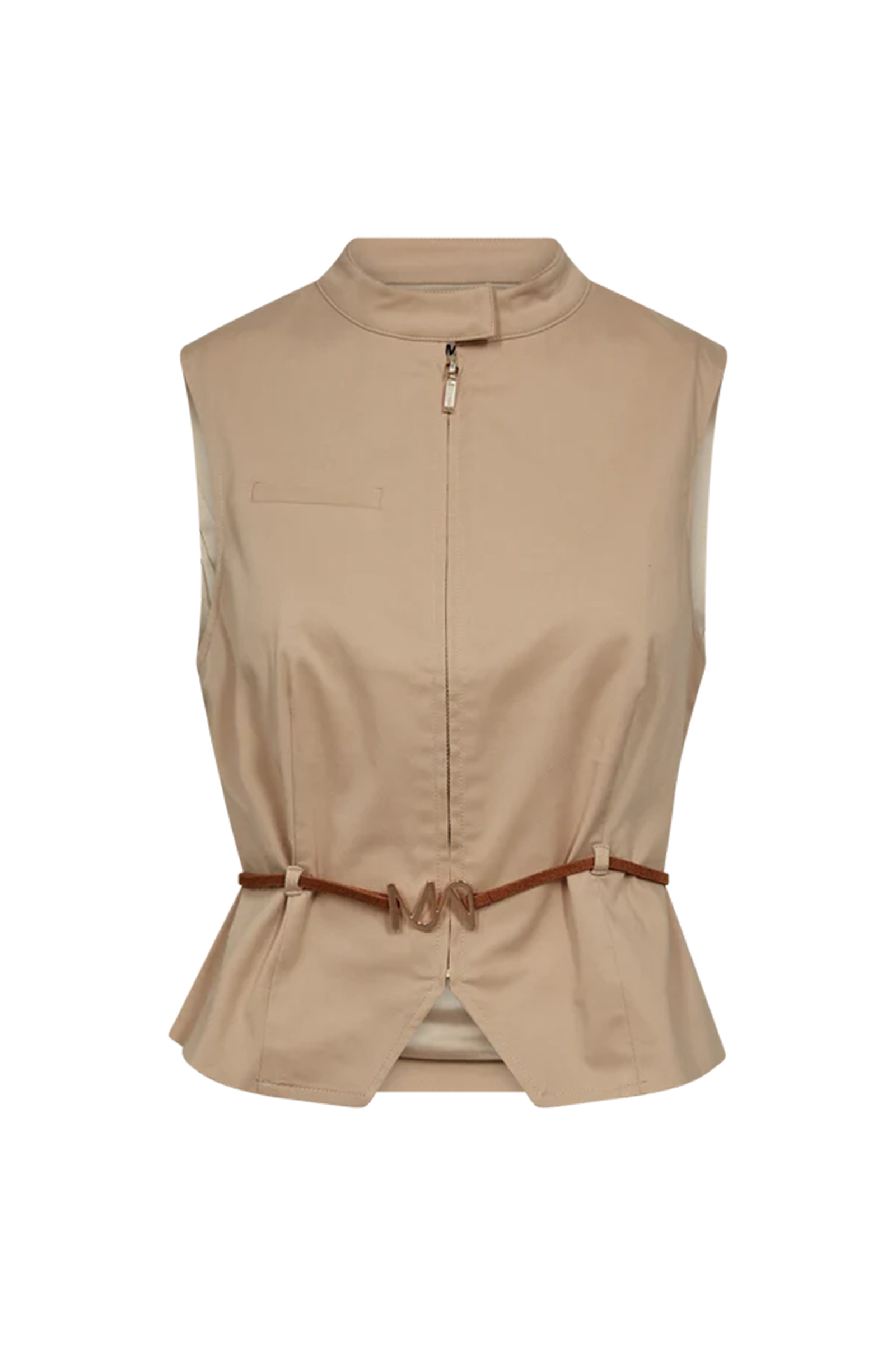 Dames gilet ecru