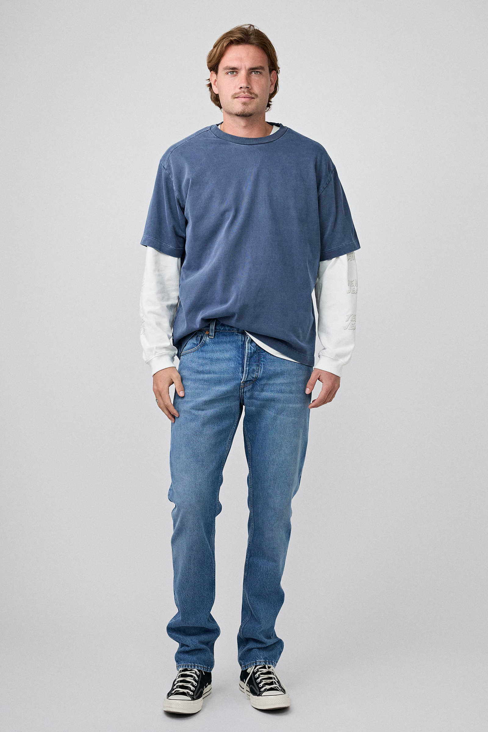 Heren jeans blauw
