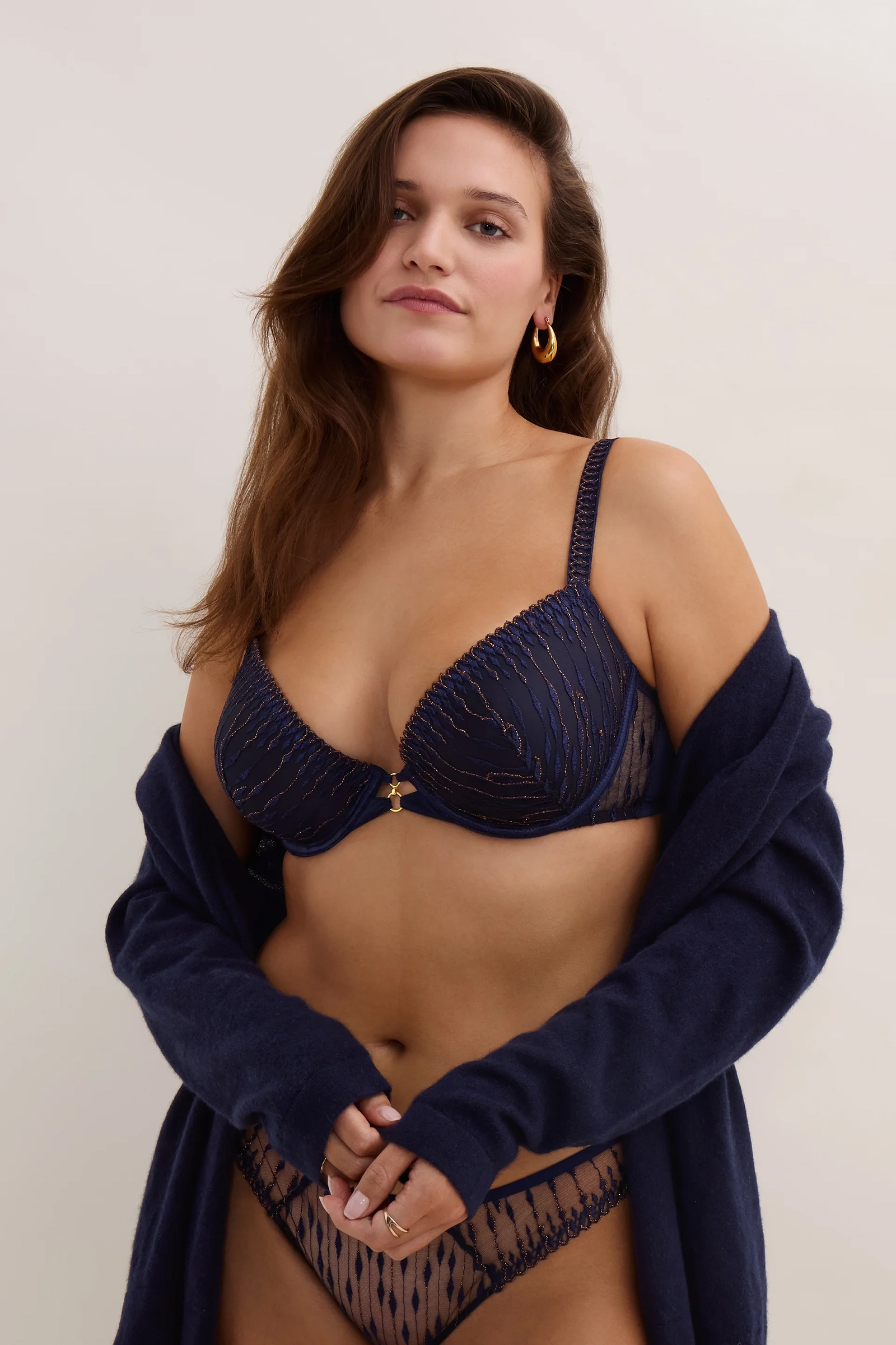 Lingerie dames bh blauw