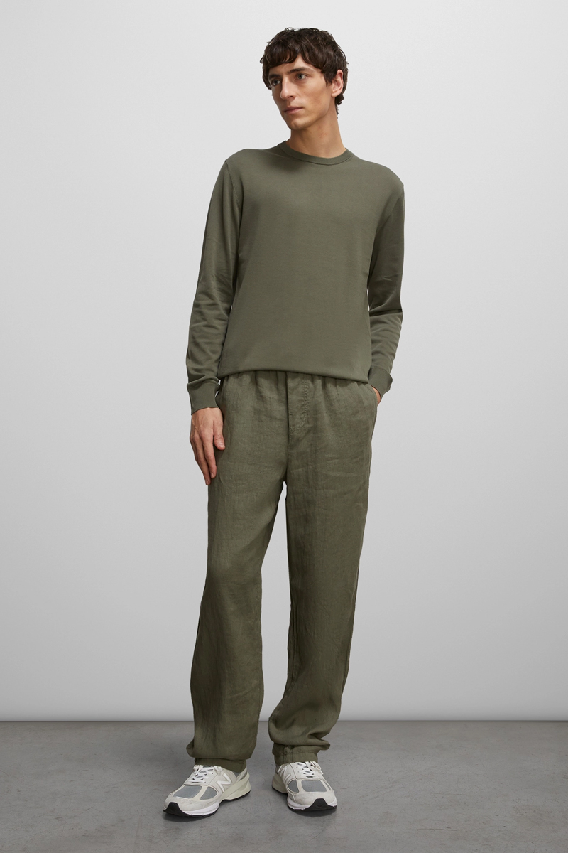 Heren trui groen