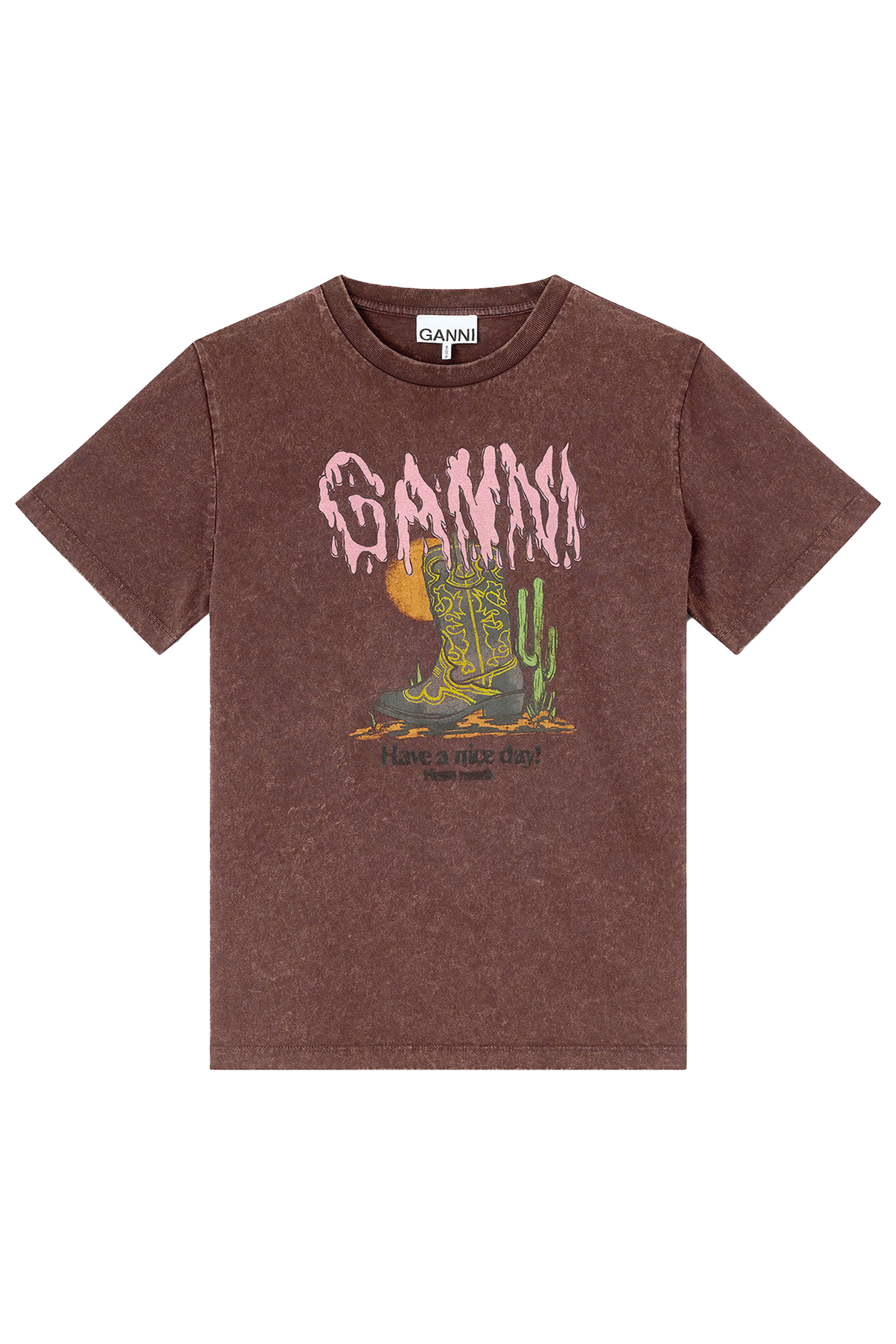 Dames t-shirt korte mouw rose