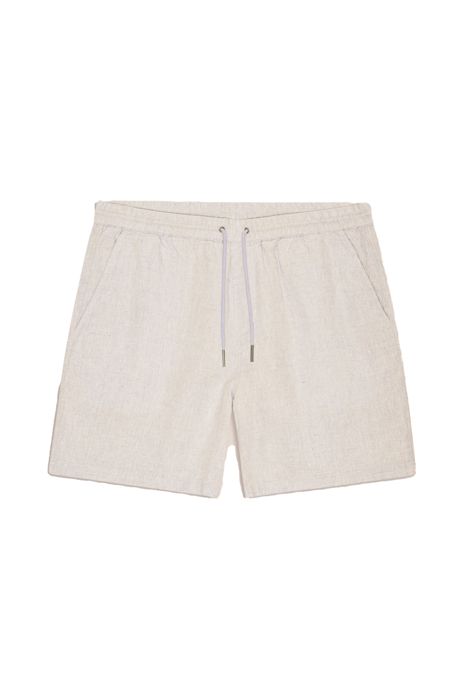 Heren short ecru