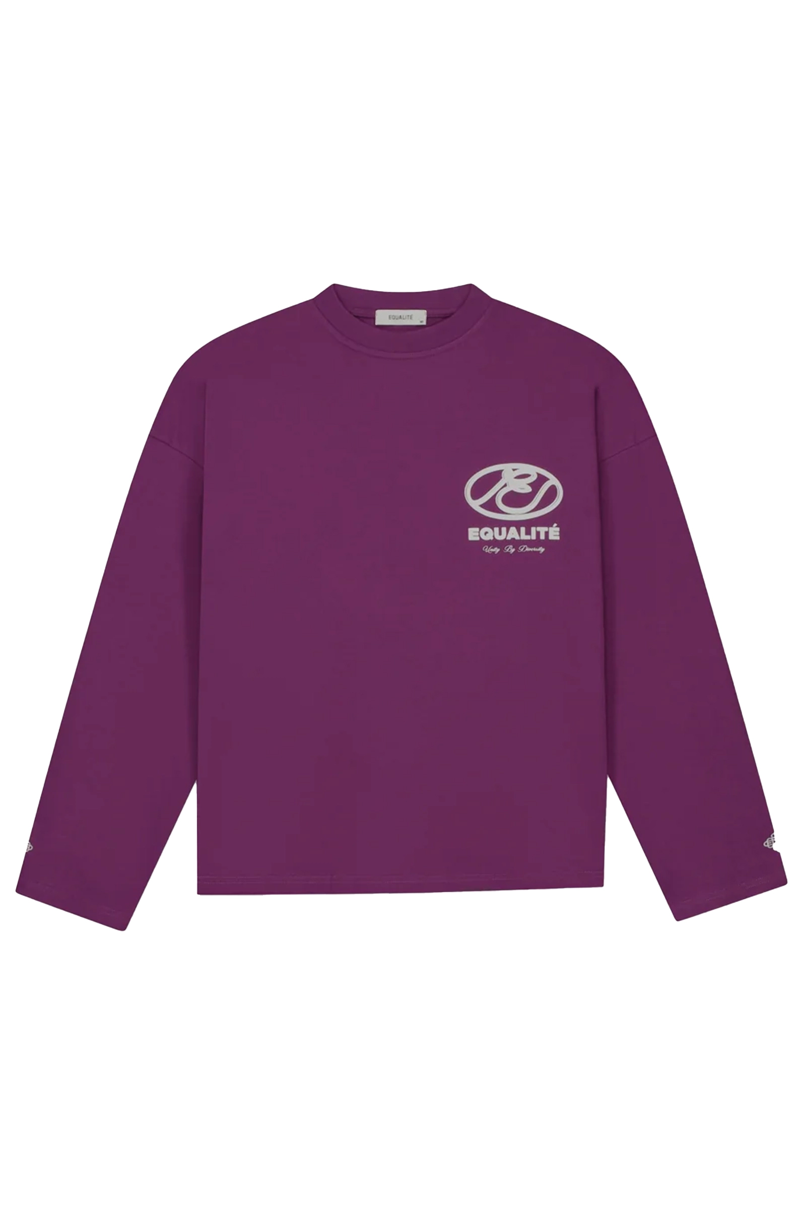 Heren t-shirt lange mouw rood