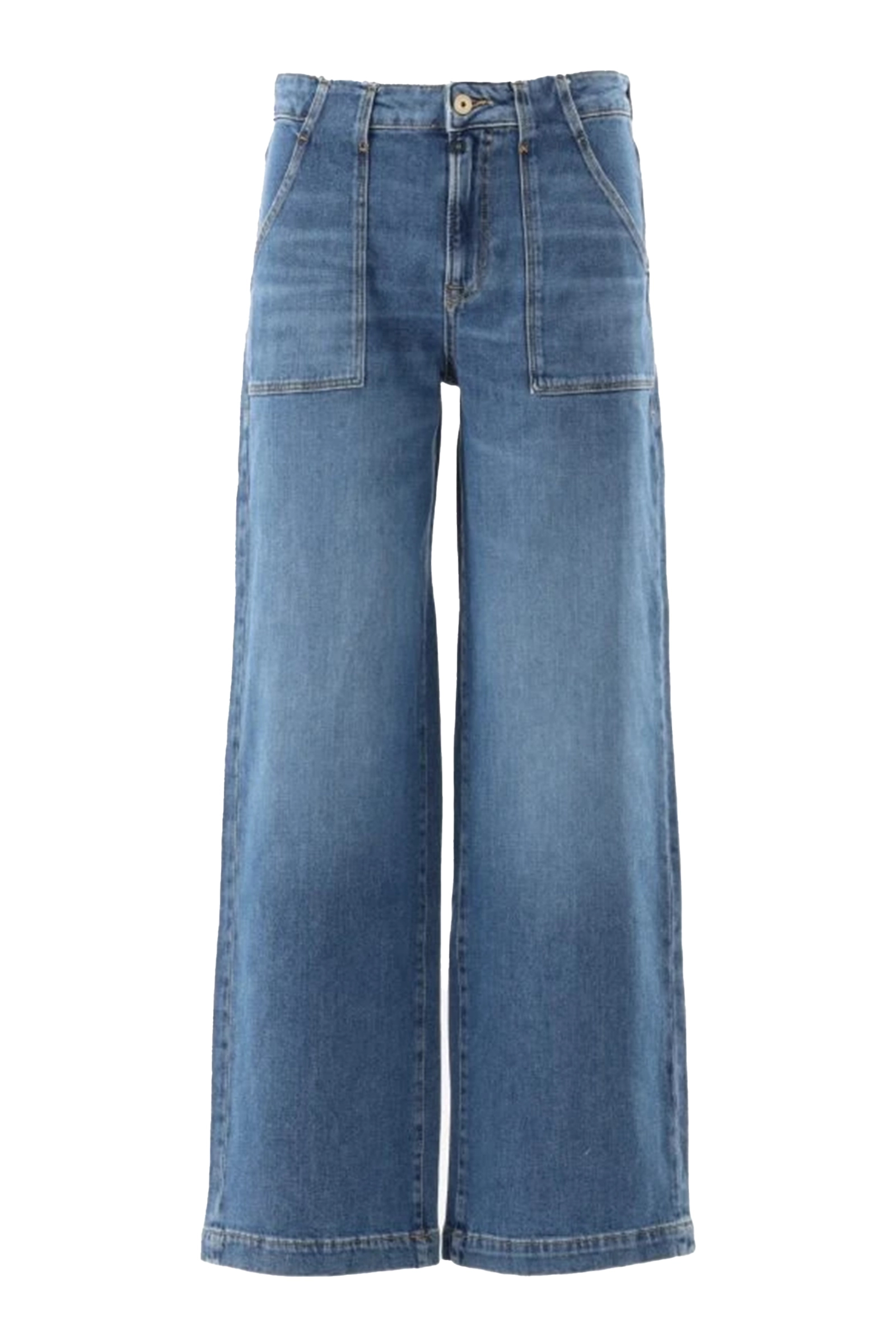 Dames jeans blauw