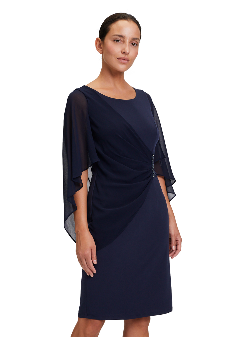 Dames jurk blauw