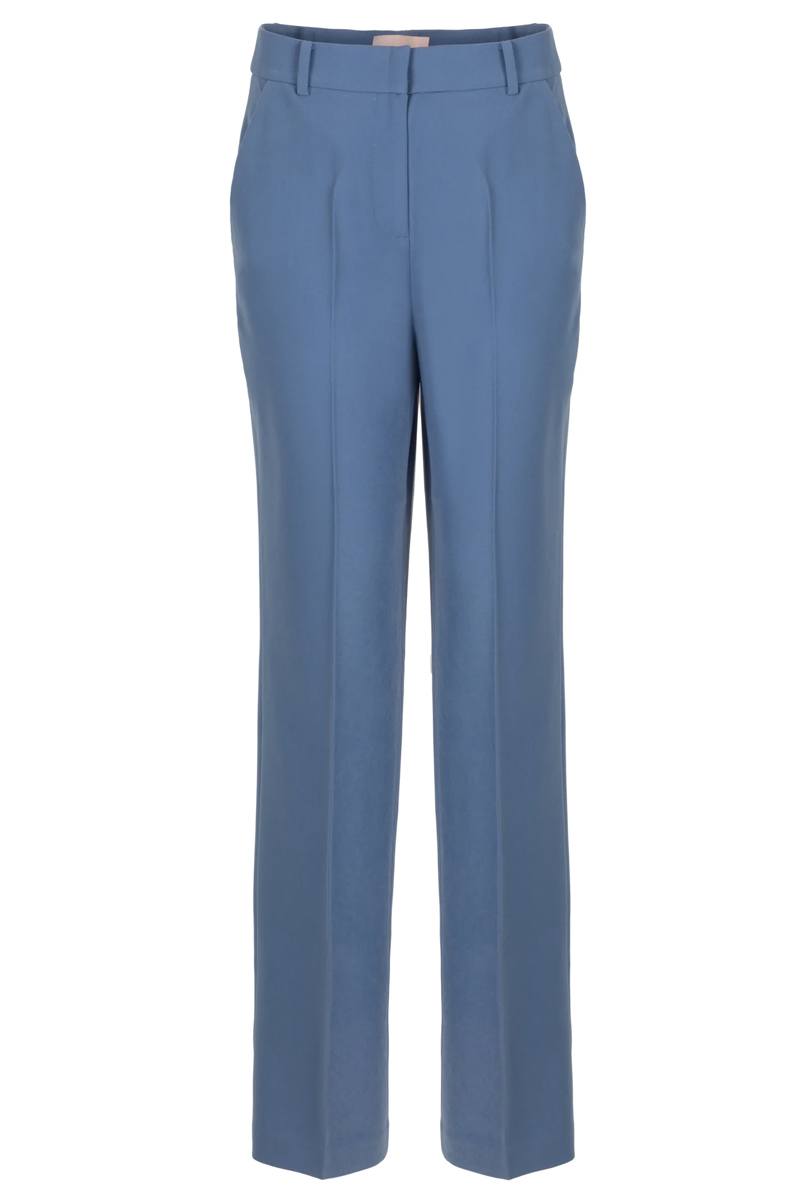 Dames broek blauw