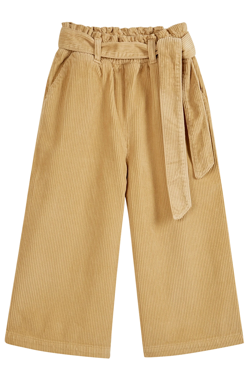 Emile Et Ida Meisjes broek bruin/beige-1 1