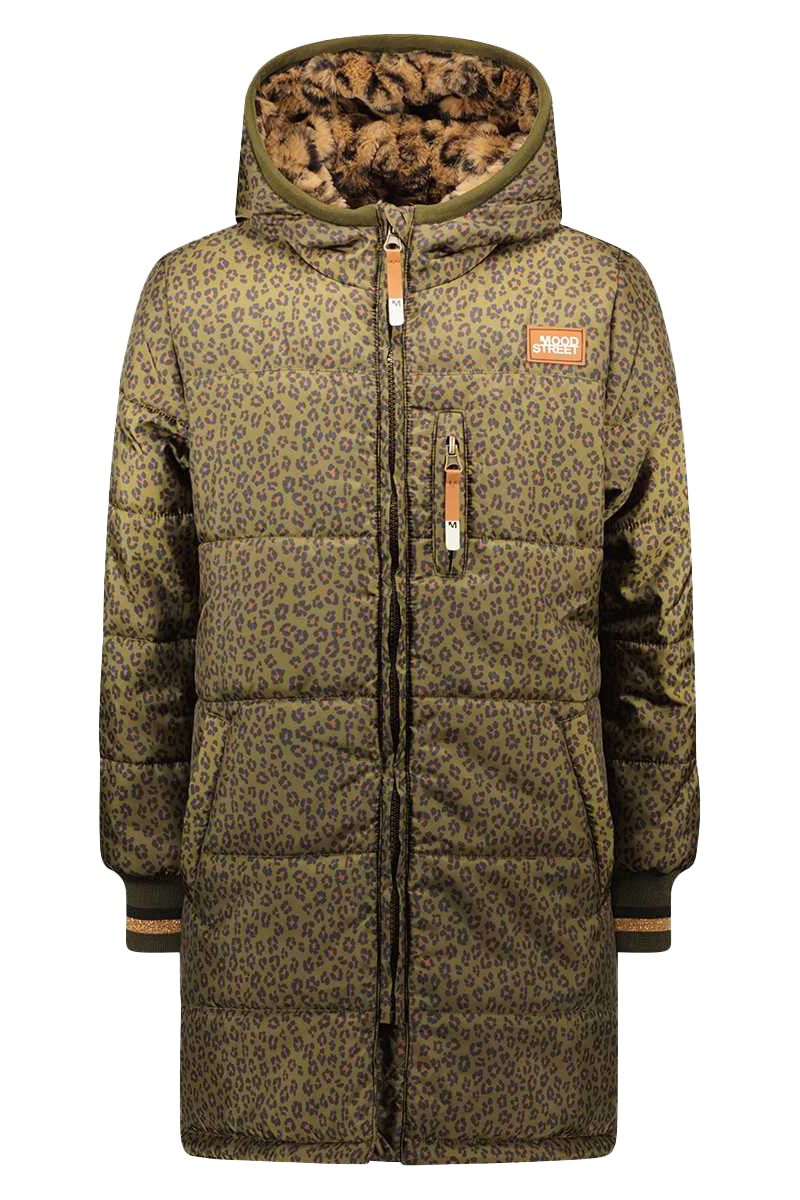 Moodstreet Meisjes jas Groen-1 1